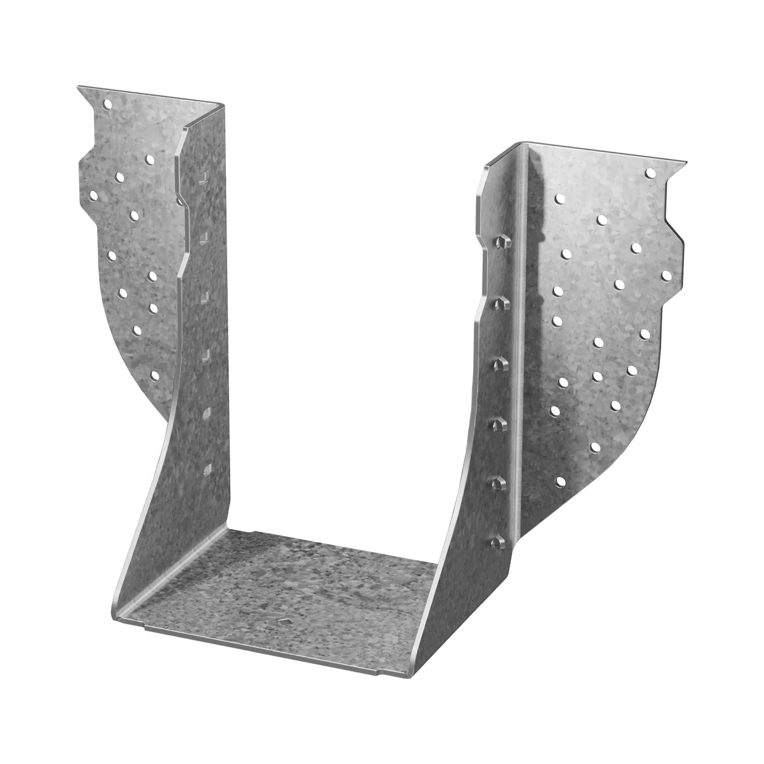 Simpson Strong-Tie HGUS28-3 HGUS 7-1/4-in. Galvanized Face-Mount Joist Hanger for Triple 2x Truss - Image 3