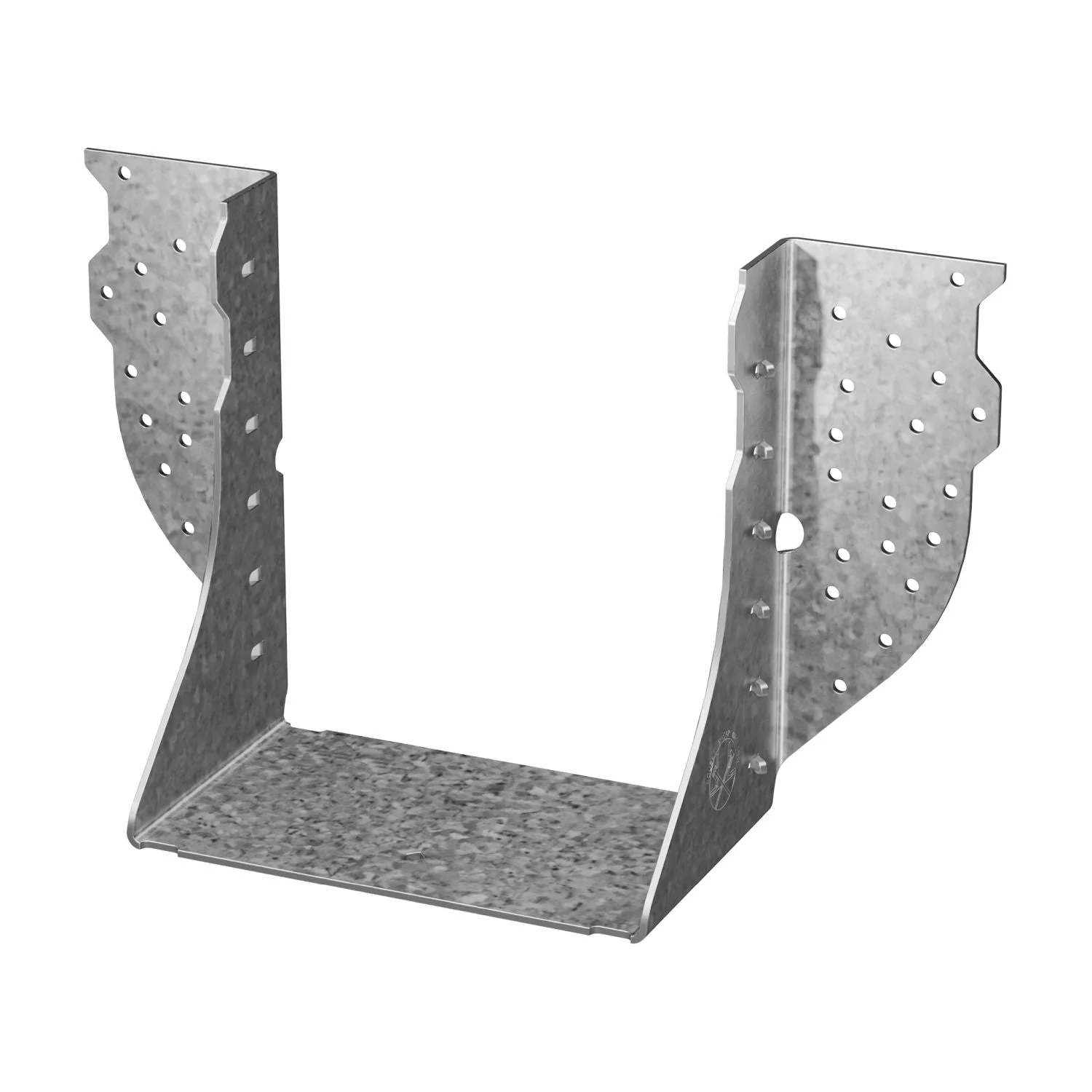 Simpson Strong-Tie HGUS28-4 HGUS 7-3/16-in. Galvanized Face-Mount Joist Hanger for Quad 2x Truss - Image 3