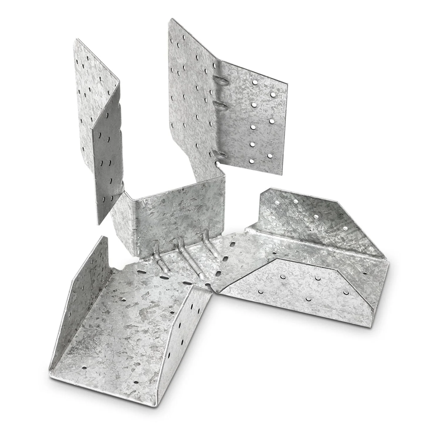 Simpson Strong-Tie Galvanized Hip-Ridge Connector for 4x Ridge, 4x Hip (HHRC44) - Image 3