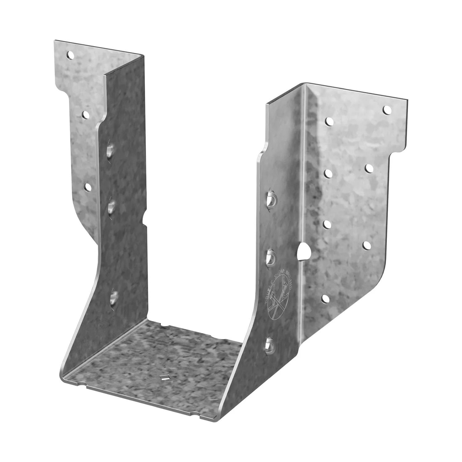 Simpson Strong-Tie HHUS26-2 HHUS 5-3/8-in. Galvanized Face-Mount Joist Hanger for Double 2x Truss - Image 3