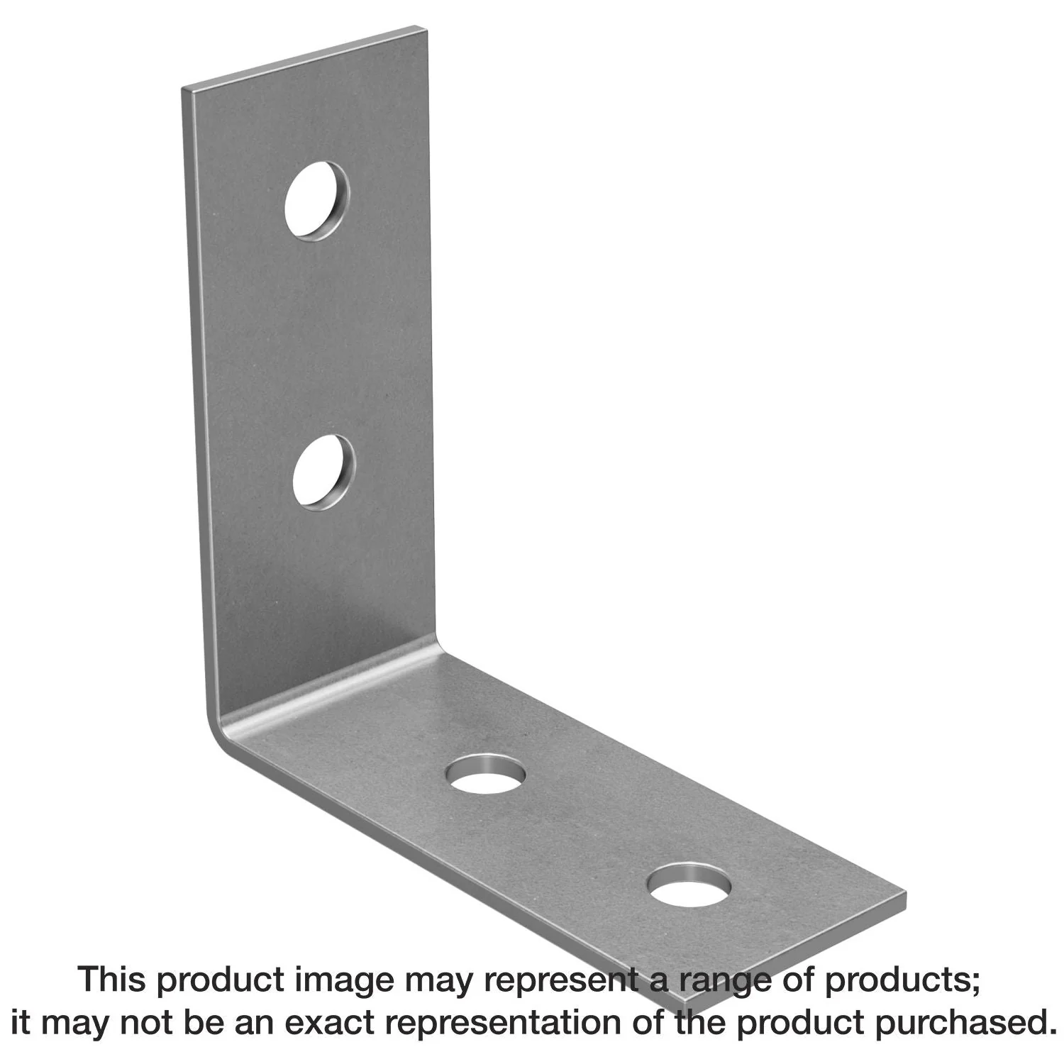 Simpson Strong-Tie HL33-R HL 3-1/4-in. x 2-1/2-in. Galvanized Heavy Angle - Image 1