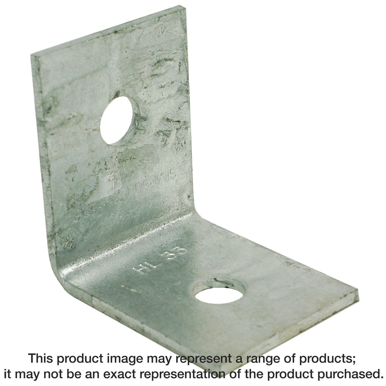 Simpson Strong-Tie HL33HDG HL 3-1/4-in. x 2-1/2-in. Hot-Dip Galvanized Heavy Angle - Image 1