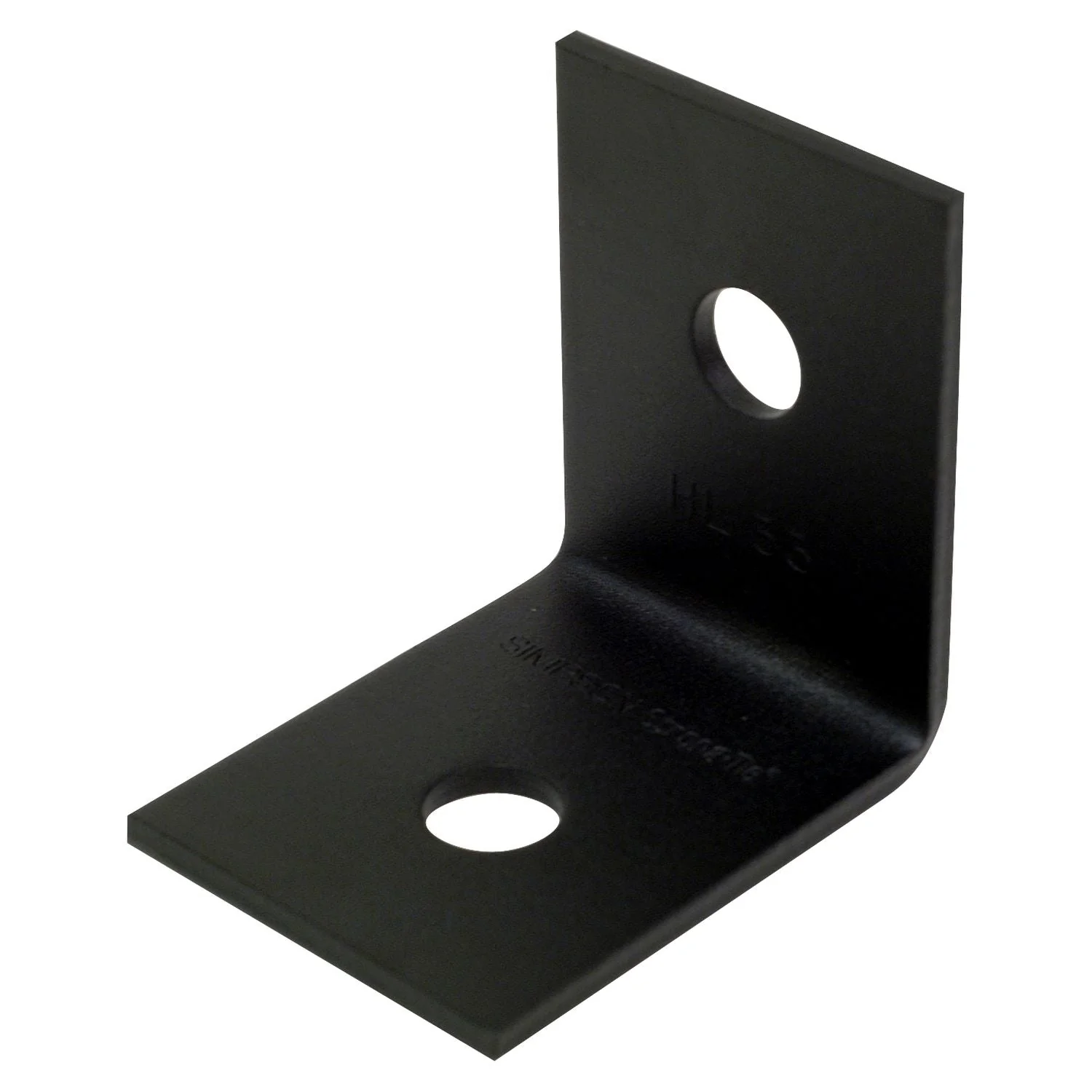 Simpson Strong-Tie HL33PC HLPC 3-1/4-in. x 2-1/2-in. Black Powder-Coated Ornamental Heavy Angle - Image 3