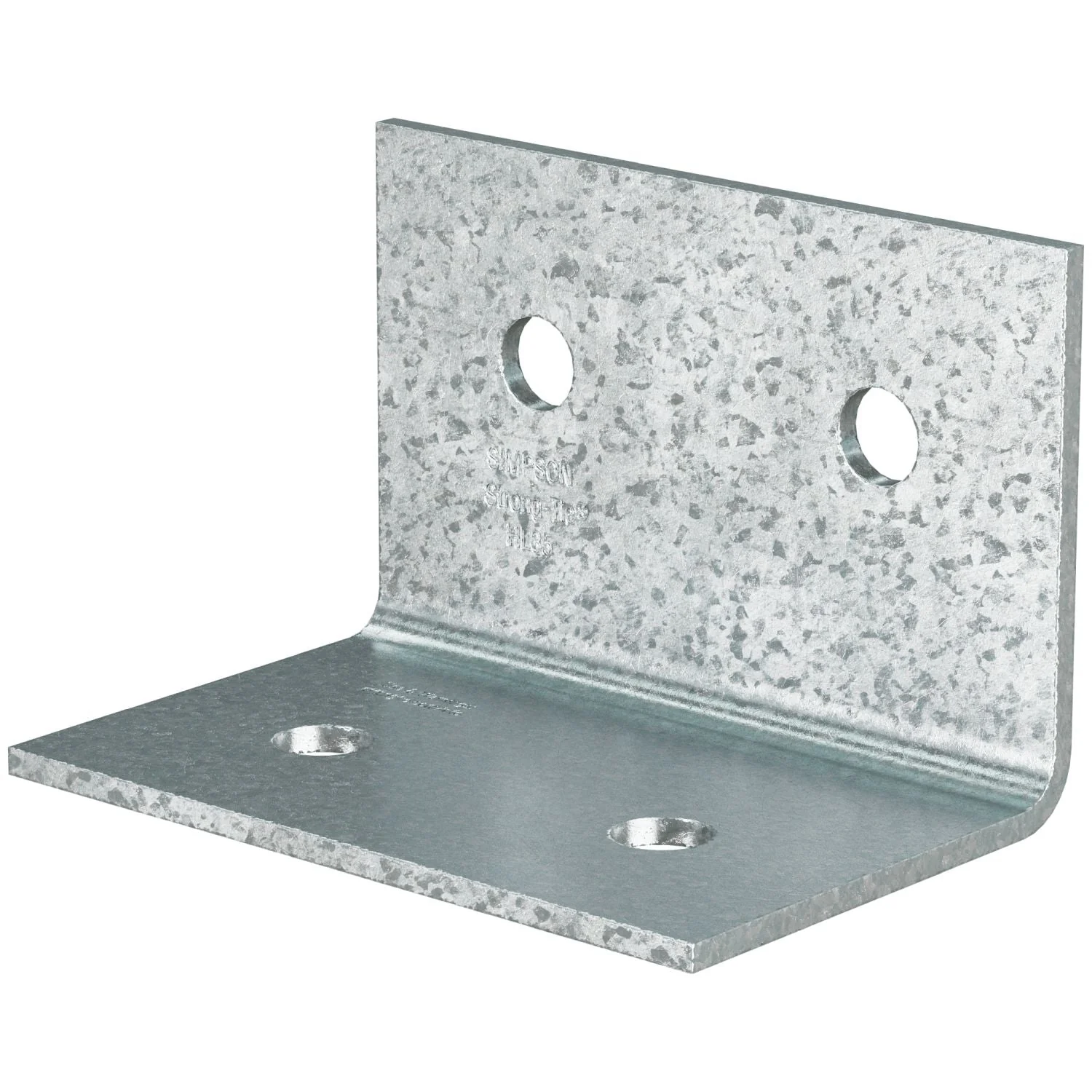 Simpson Strong-Tie HL35 HL 3-1/4-in. x 5-in. Galvanized Heavy Angle - Image 2