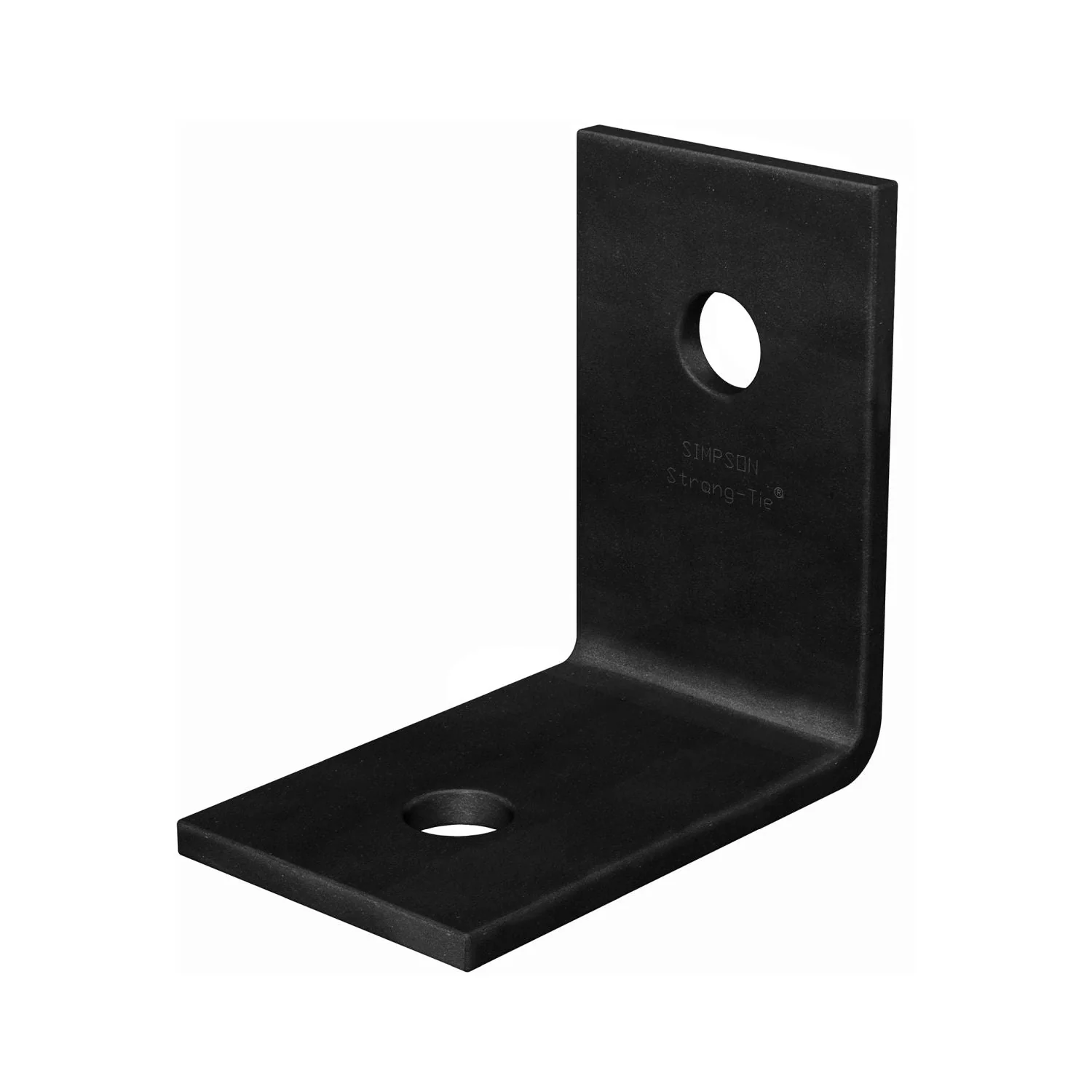 Simpson Strong-Tie HL43PC HLPC 4-1/4-in. x 3-in. Black Powder-Coated Ornamental Heavy Angle - Image 2