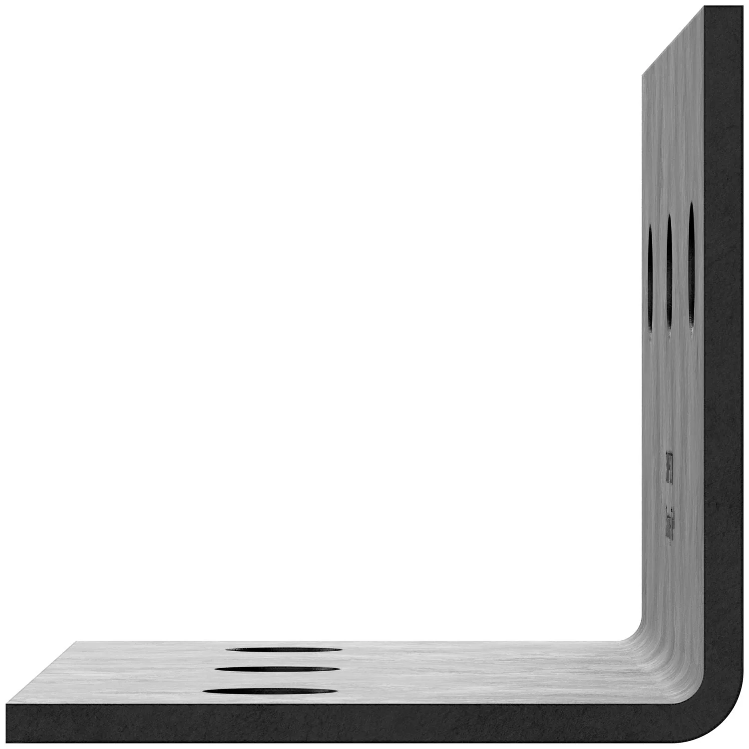 Simpson Strong-Tie HL49PC HLPC 4-1/4-in. x 9-in. Black Powder-Coated Ornamental Heavy Angle - Image 3