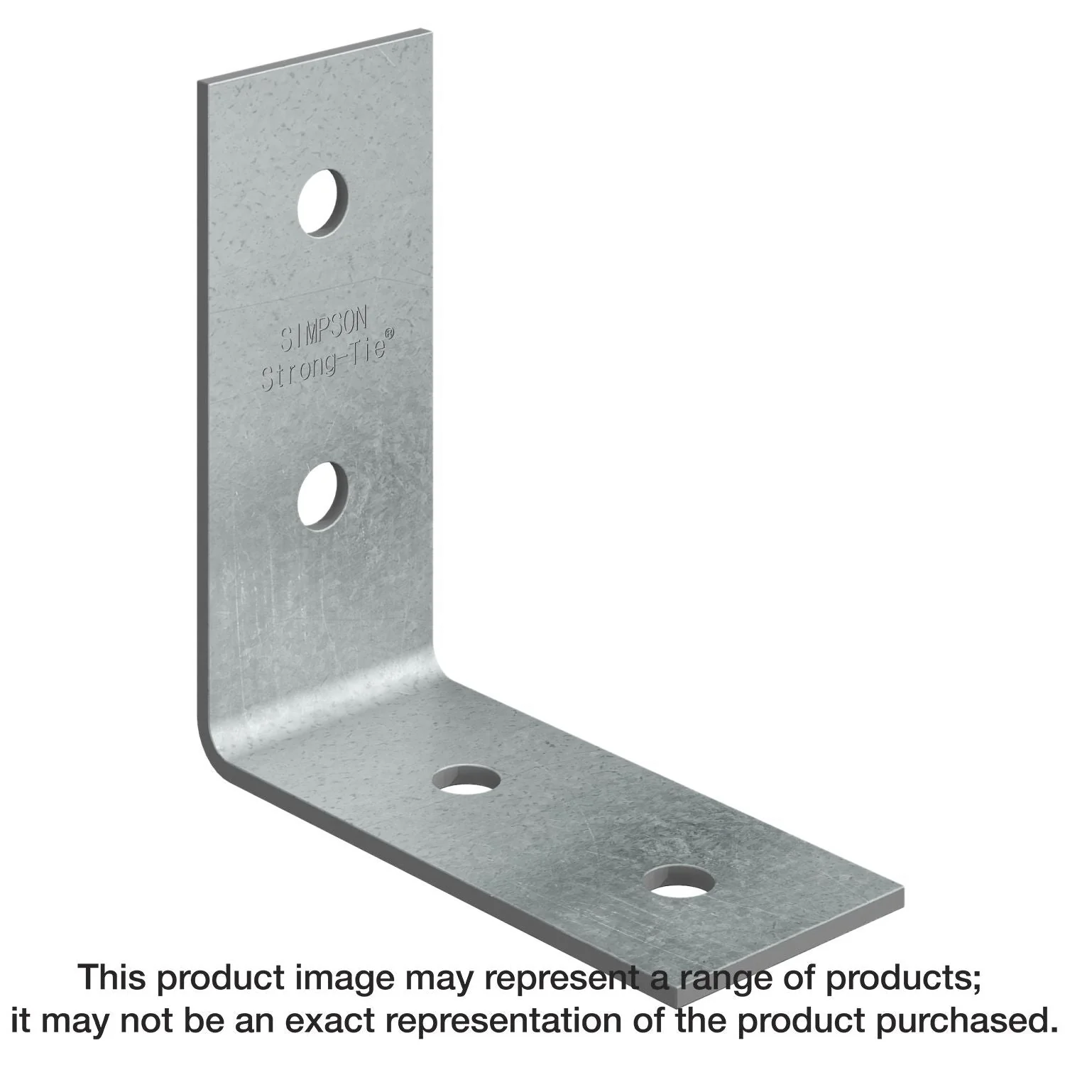 Simpson Strong-Tie HL53 HL 5-3/4-in. x 2-1/2-in. Galvanized Heavy Angle - Image 3