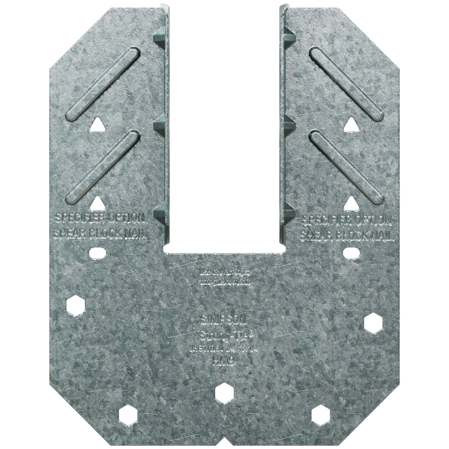 Simpson Strong-Tie HM9KT HM9 18-Gauge Galvanized Hurricane Tie with Screws, 20-Pack - Image 3