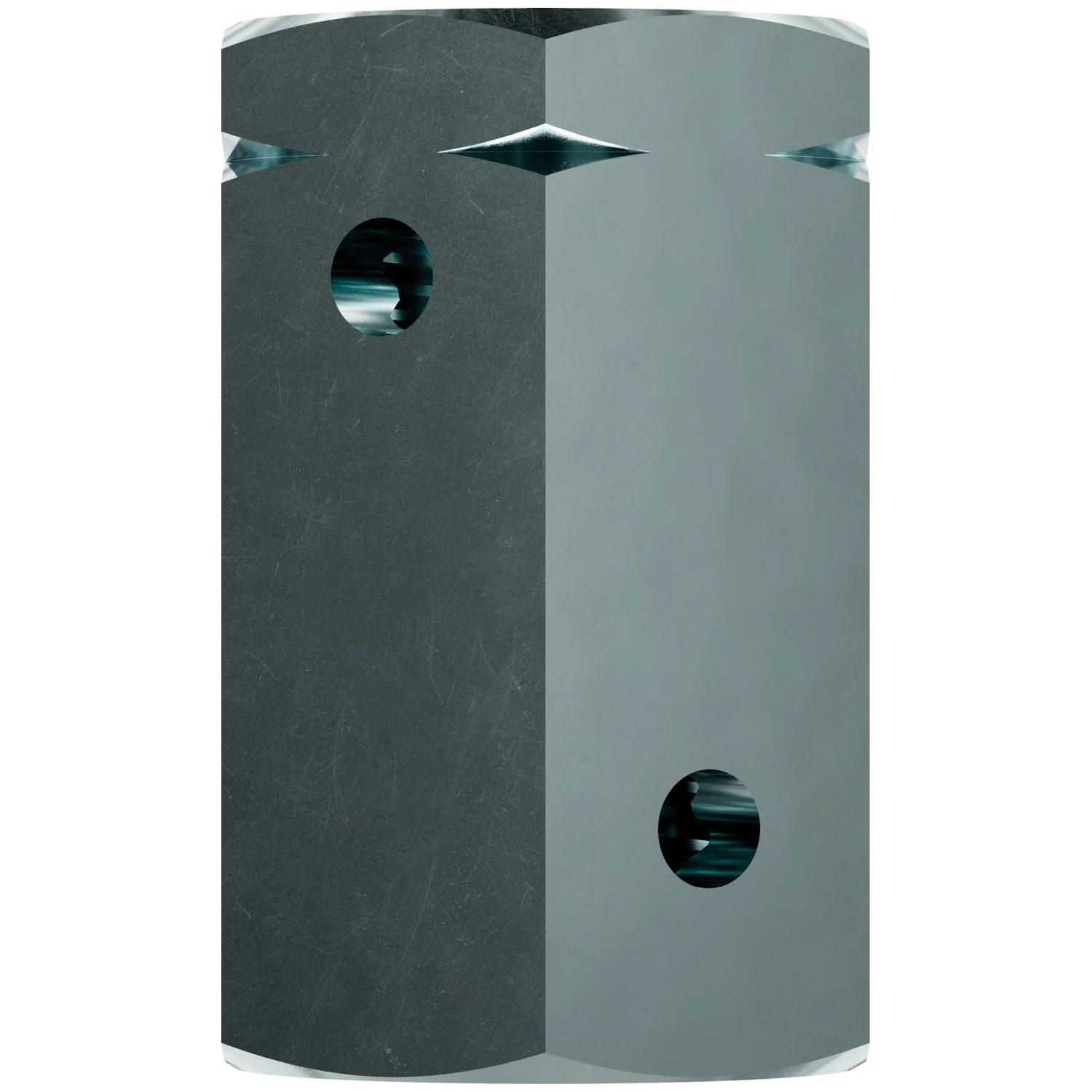 Simpson Strong-Tie HSCNW1 HSCNW 1-in. High-Strength Coupler Nut with Witness Hole - Image 3