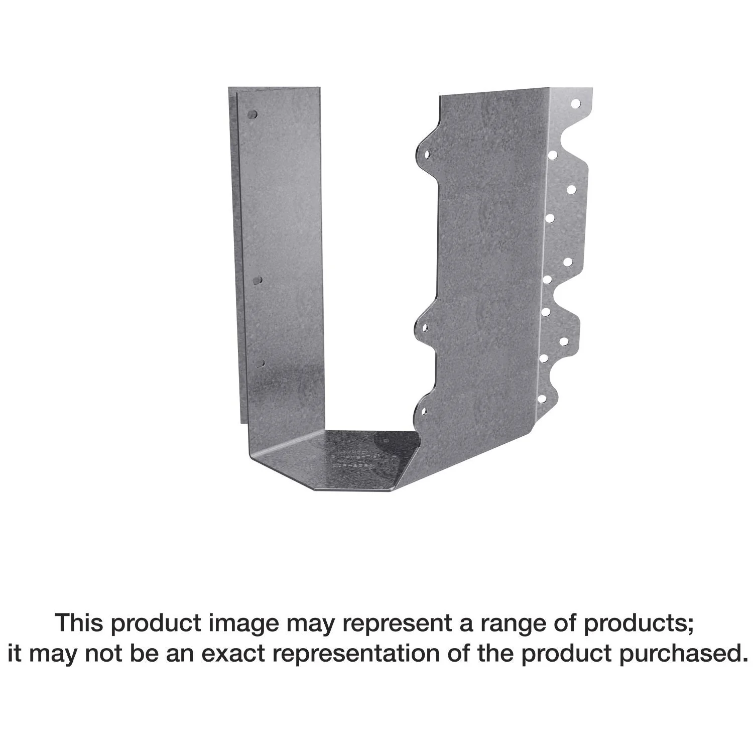 Simpson Strong-Tie HSUL26-2 HSUL Galvanized Joist Hanger for Double 2x6, Skewed Left - Image 3