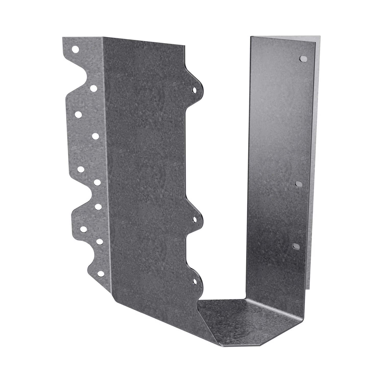 Simpson Strong-Tie HSUR210-2 HSUR Galvanized Joist Hanger for Double 2x10, Skewed Right - Image 3