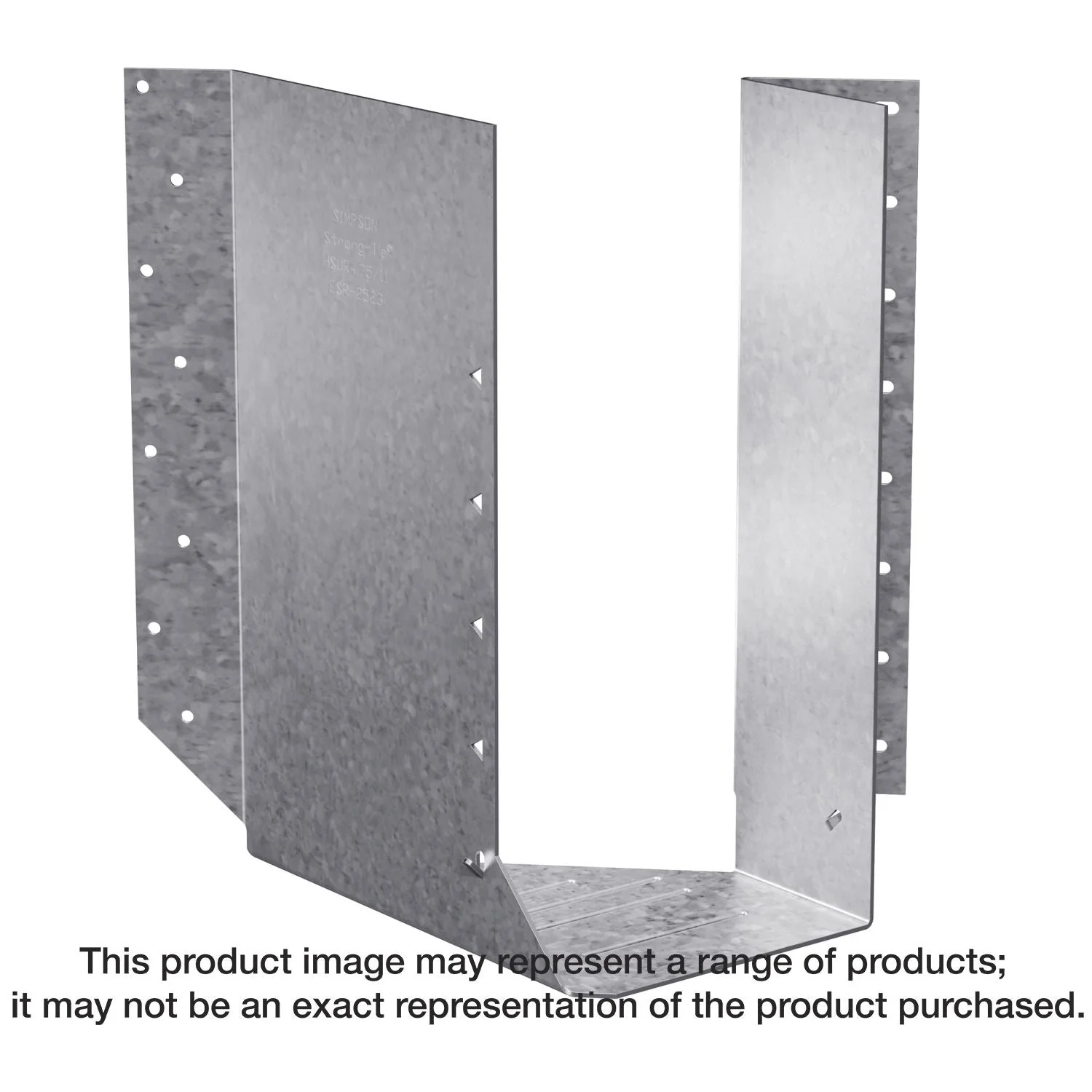 Simpson Strong-Tie HSUR410Z HSUR ZMAX Galvanized Joist Hanger for 4x10, Skewed Right - Image 3