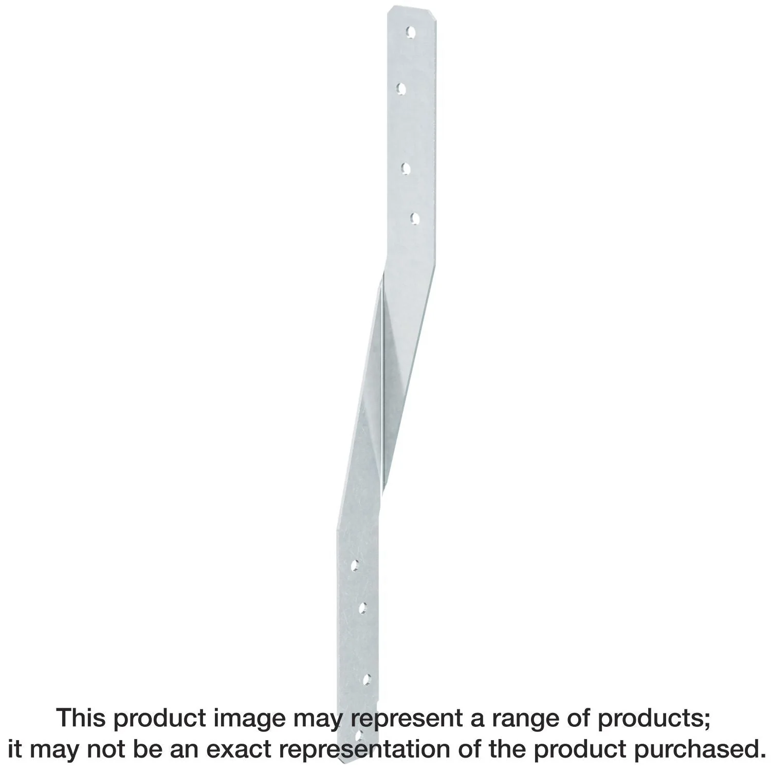Simpson Strong-Tie HTSQ16SS-SDS HTSQ 16-in. 14-Gauge Stainless Steel Heavy Twist Strap with Screws - Image 1