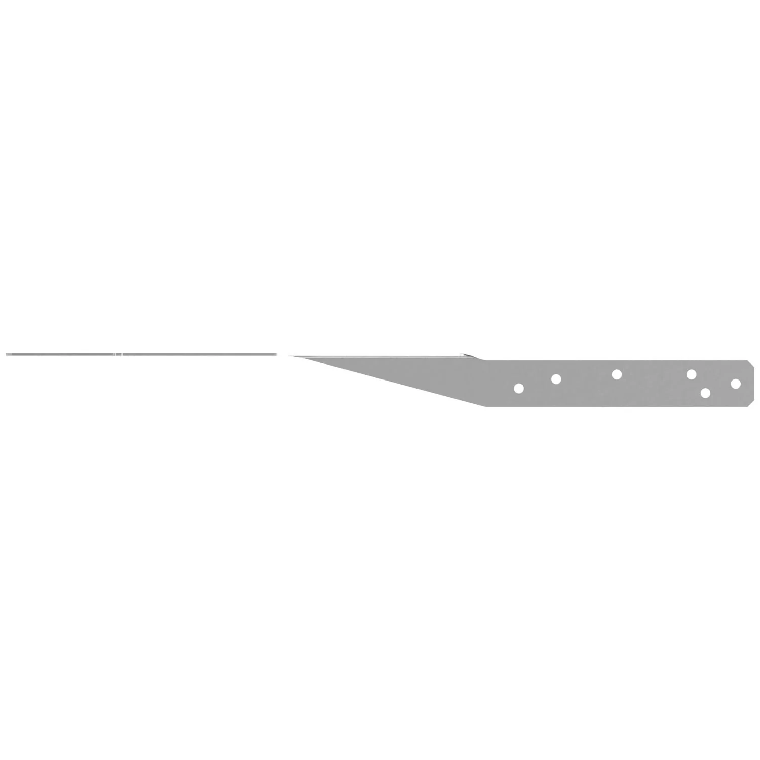 Simpson Strong-Tie HTSQ20SS-SDS HTSQ 20-in. 14-Gauge Stainless Steel Heavy Twist Strap with Screws - Image 3