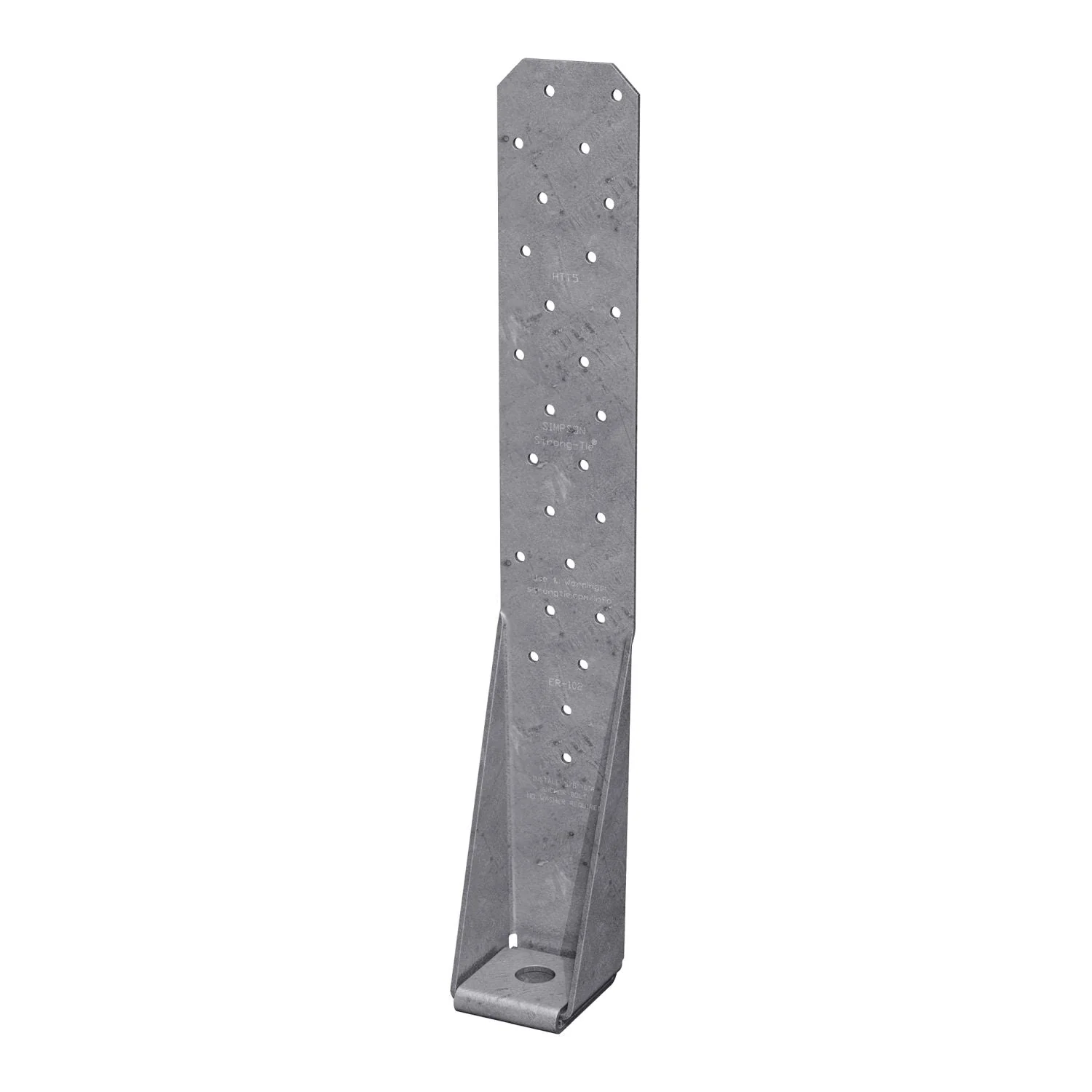Simpson Strong-Tie 16-in. Heavy Tension Tie for 5/8-in. Anchor (HTT5) - Image 2