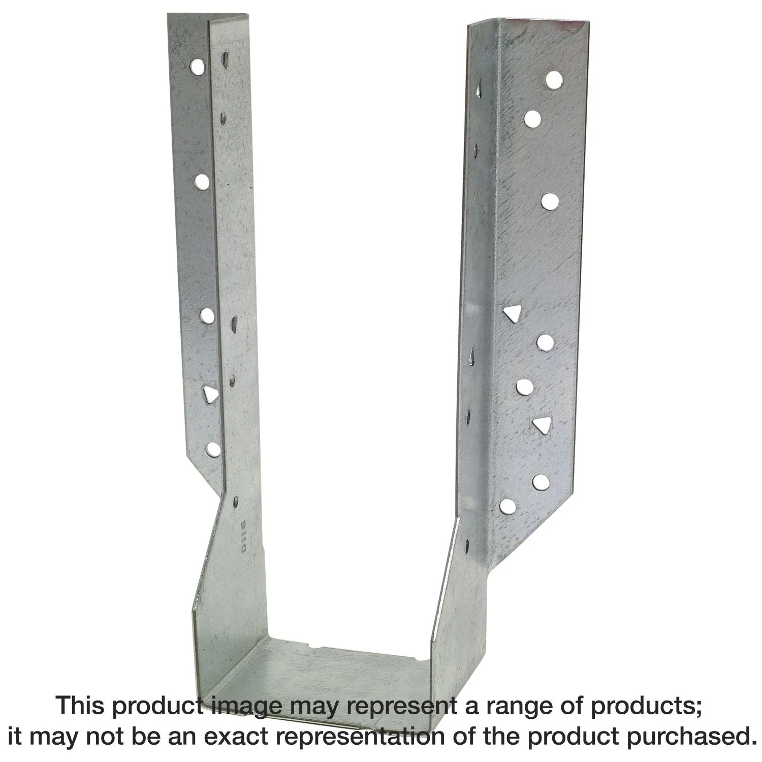 Simpson Strong-Tie HU210-2 HU Galvanized Face-Mount Joist Hanger for Double 2x10 - Image 1