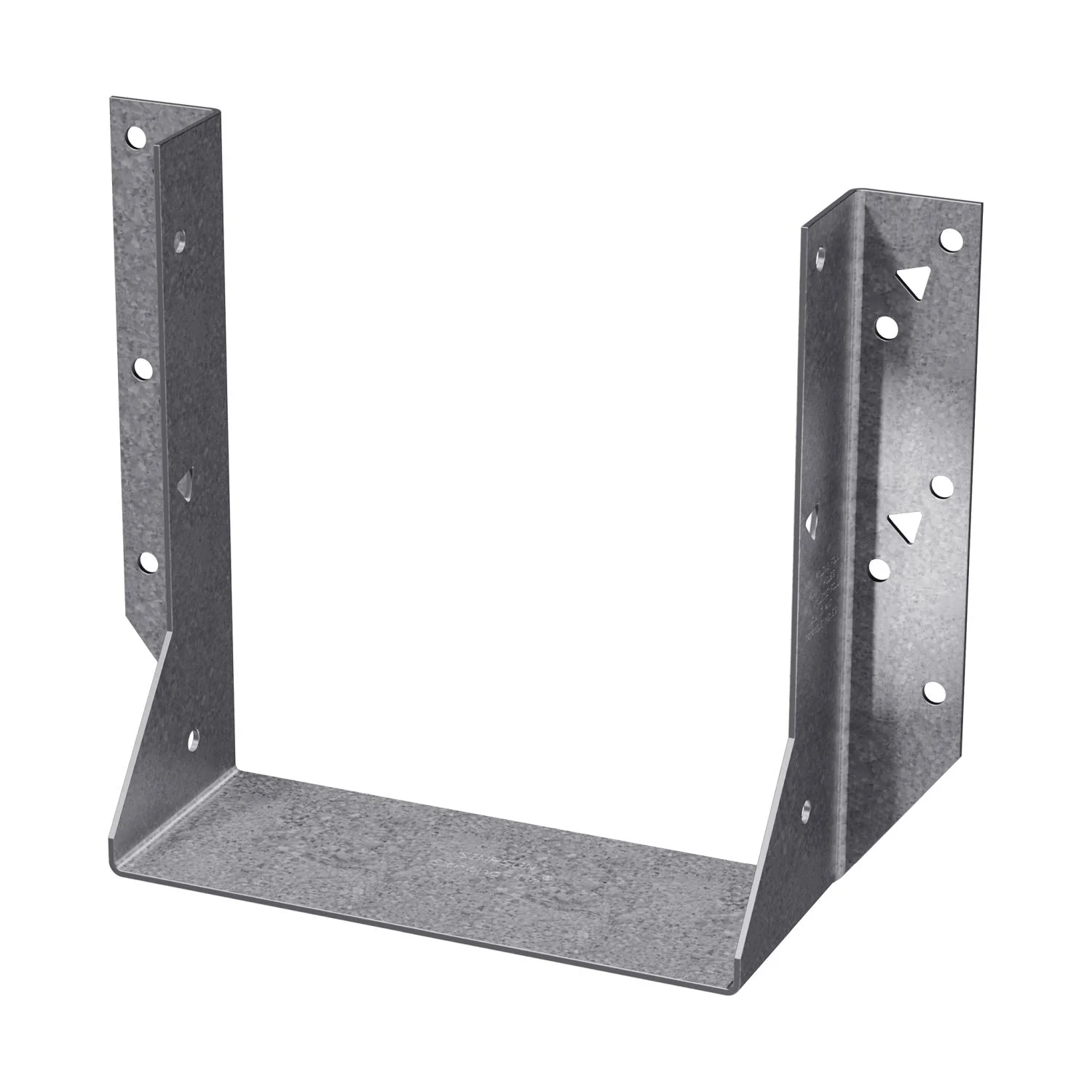 Simpson Strong-Tie HU28-4 HU Galvanized Face-Mount Joist Hanger for Quad 2x8 - Image 3