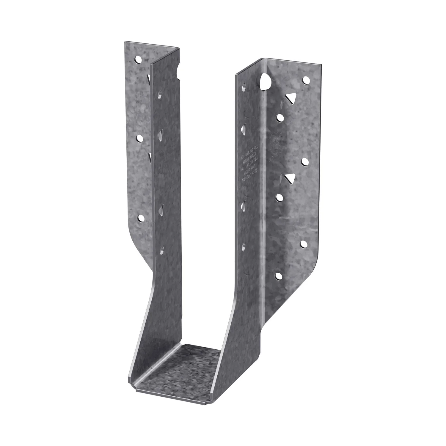 Simpson Strong-Tie HU7 HU Galvanized Face-Mount Joist Hanger for 1-3/4-in. x 7-1/4-in. Engineered Wood - Image 3