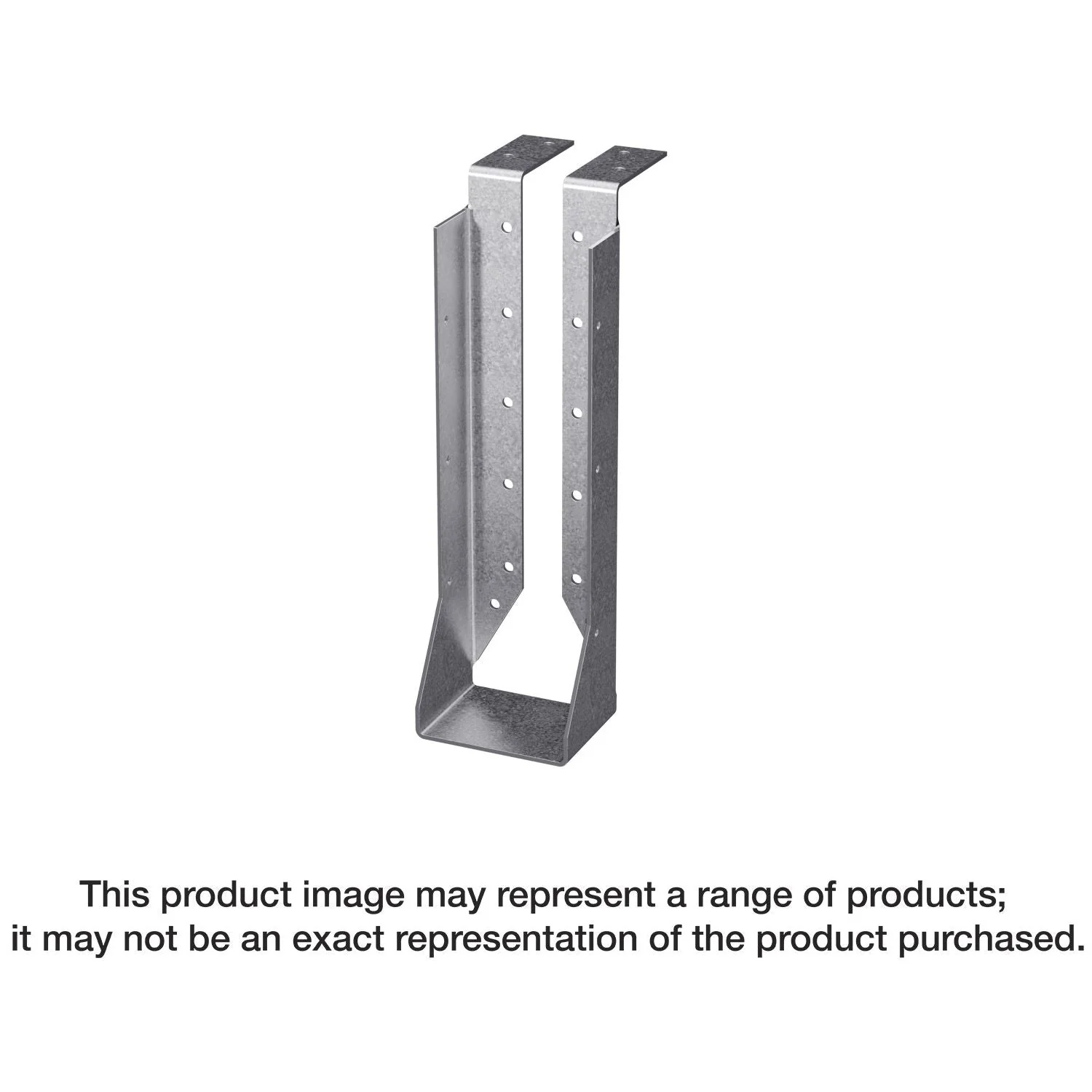 Simpson Strong-Tie HUC210-2TF HUCTF Galvanized Top-Flange Concealed-Flange Joist Hanger for Double 2x10 - Image 1