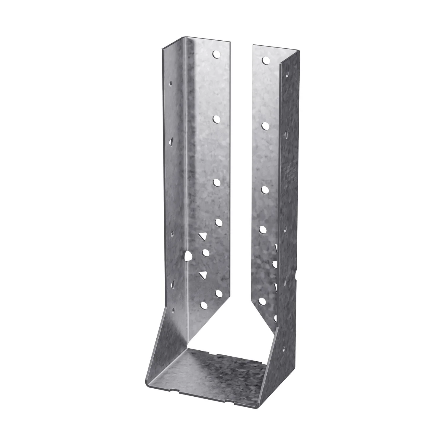 Simpson Strong-Tie HUC210-2 HUC Galvanized Face-Mount Concealed-Flange Joist Hanger for Double 2x10 - Image 3