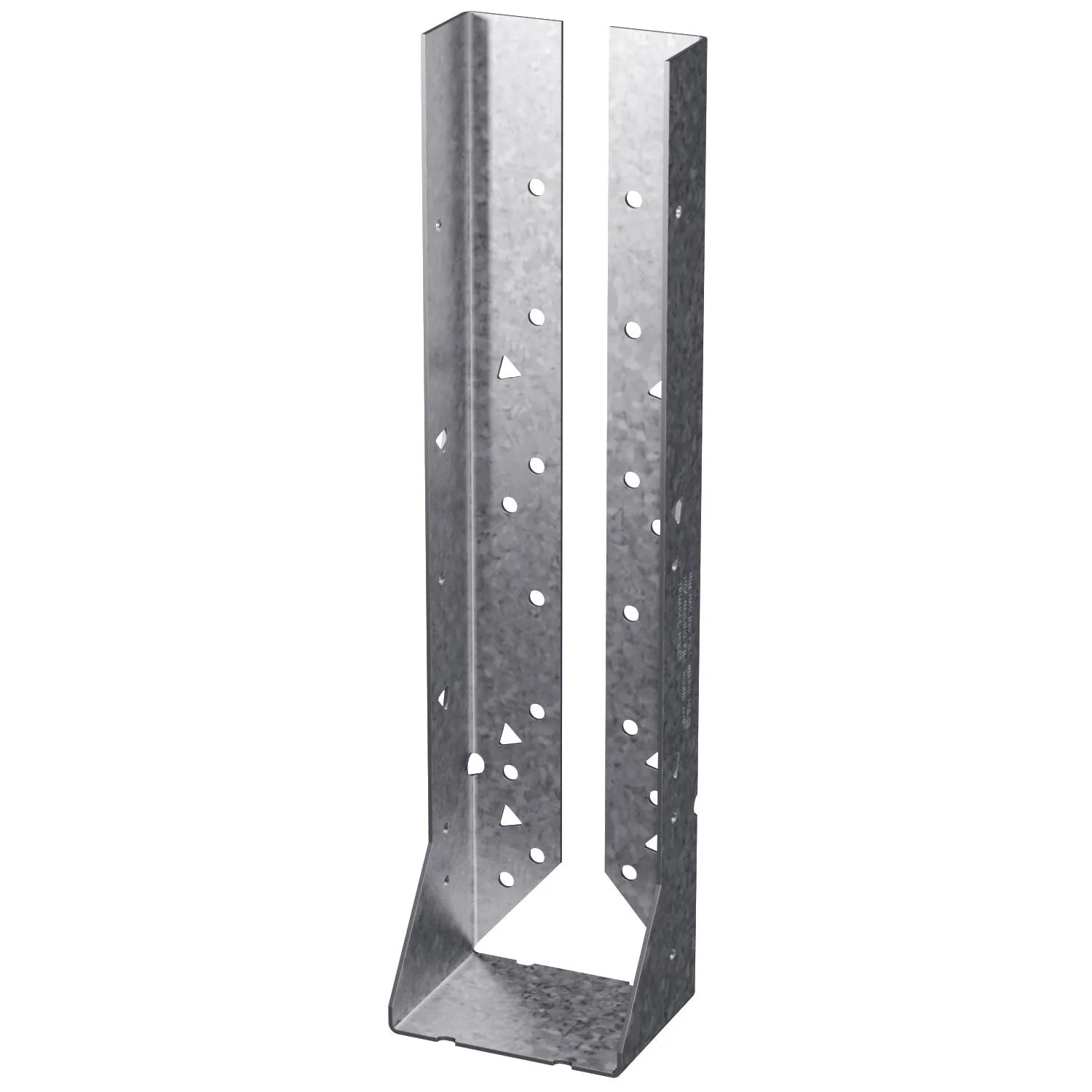 Simpson Strong-Tie HUC214-2 HUC Galvanized Face-Mount Concealed-Flange Joist Hanger for Double 2x14 - Image 3