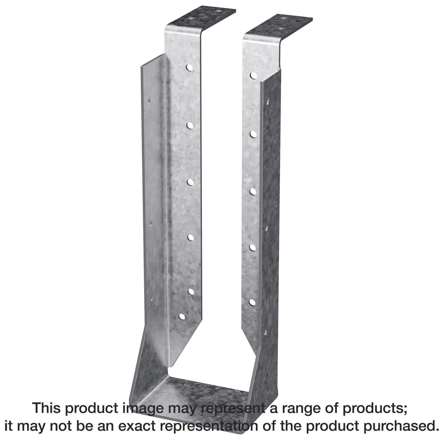 Simpson Strong-Tie HUC26-2TF HUCTF Galvanized Top-Flange Concealed-Flange Joist Hanger for Double 2x6 - Image 1