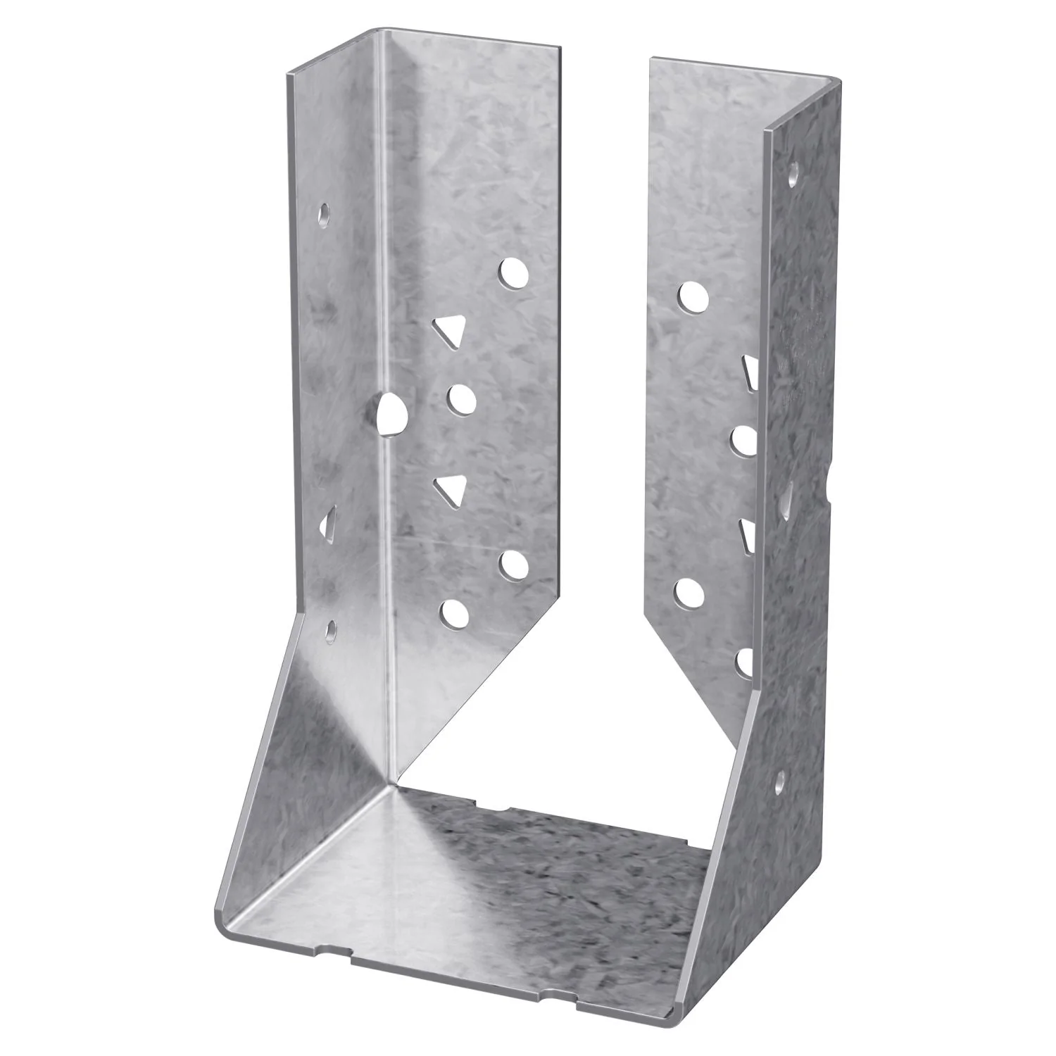 Simpson Strong-Tie HUC26-2Z HUC ZMAX Galvanized Face-Mount Concealed-Flange Joist Hanger for Double 2x6 - Image 3