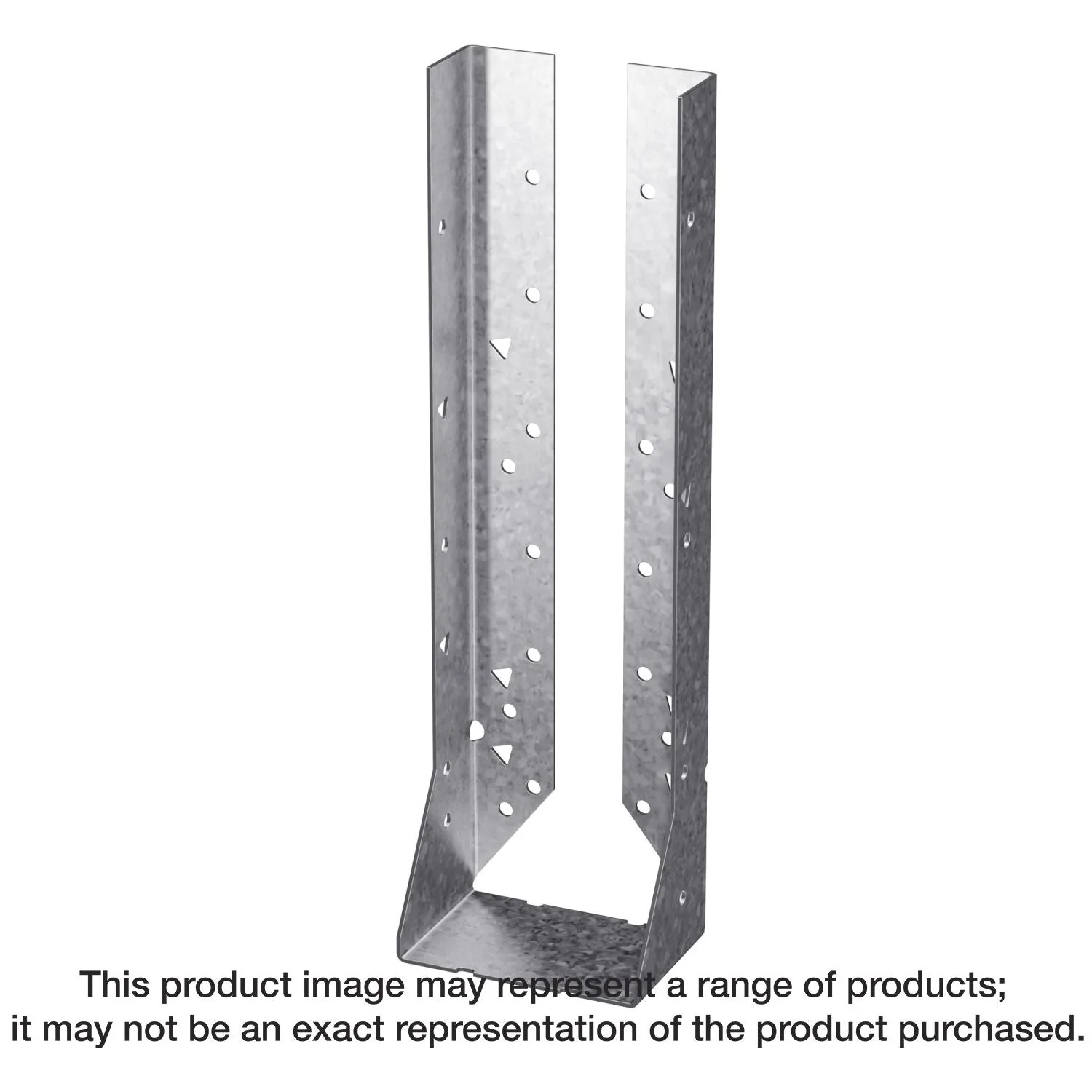Simpson Strong-Tie HUC36 HUC Galvanized Face-Mount Concealed-Flange Joist Hanger for 3x6 - Image 1