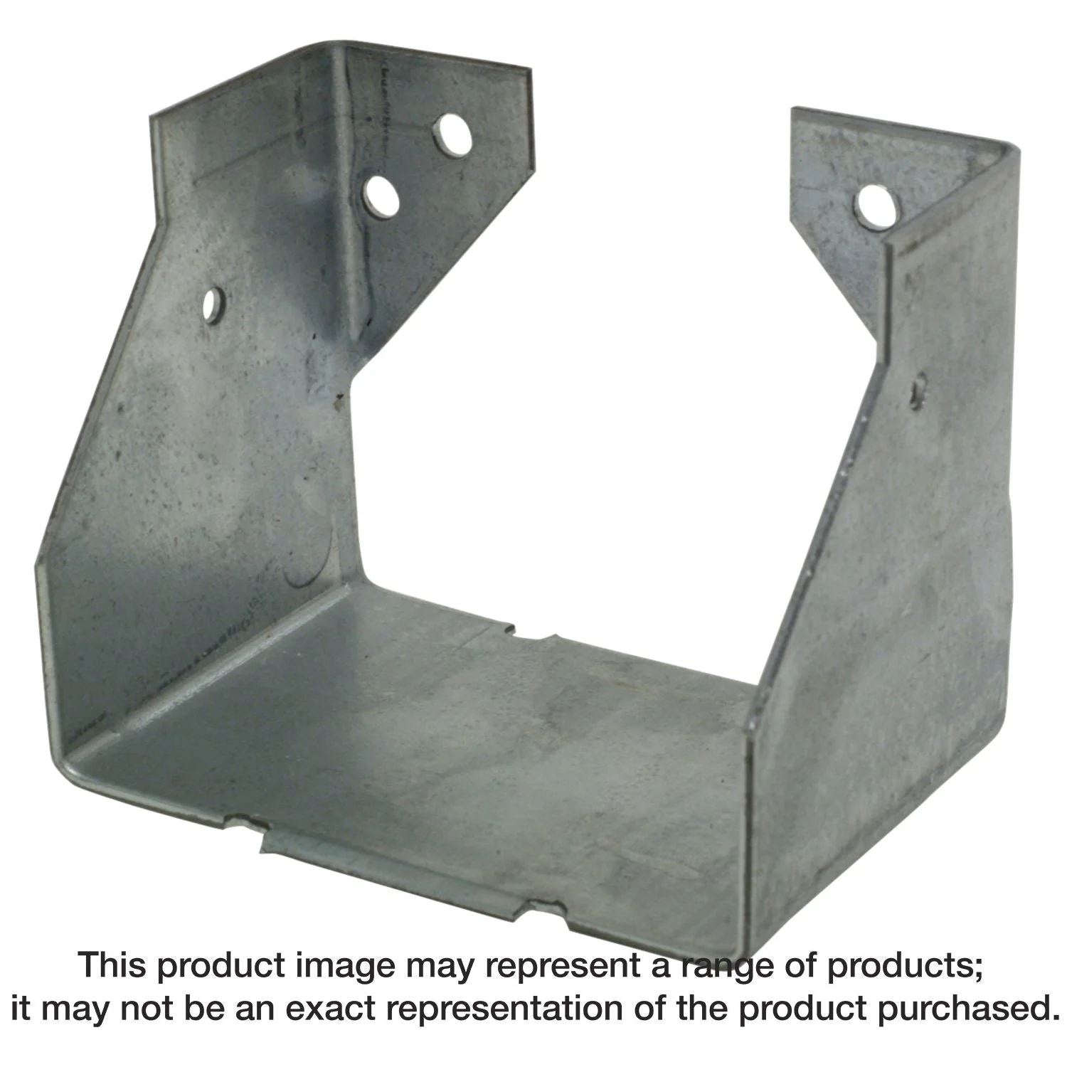 Simpson Strong-Tie HUC44 HUC Galvanized Face-Mount Concealed-Flange Joist Hanger for 4x4 - Image 1