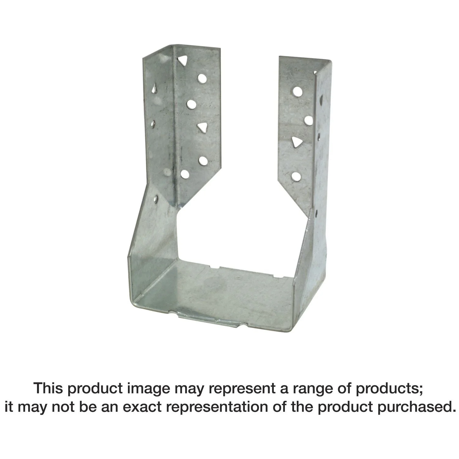 Simpson Strong-Tie HUC46SS HUC Stainless-Steel Face-Mount Concealed-Flange Joist Hanger for 4x6 - Image 1