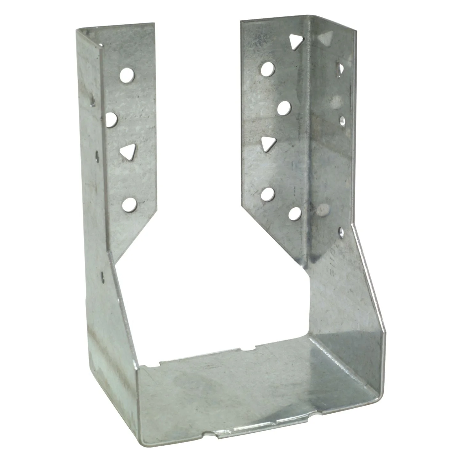 Simpson Strong-Tie HUC46 HUC Galvanized Face-Mount Concealed-Flange Joist Hanger for 4x6 - Image 3