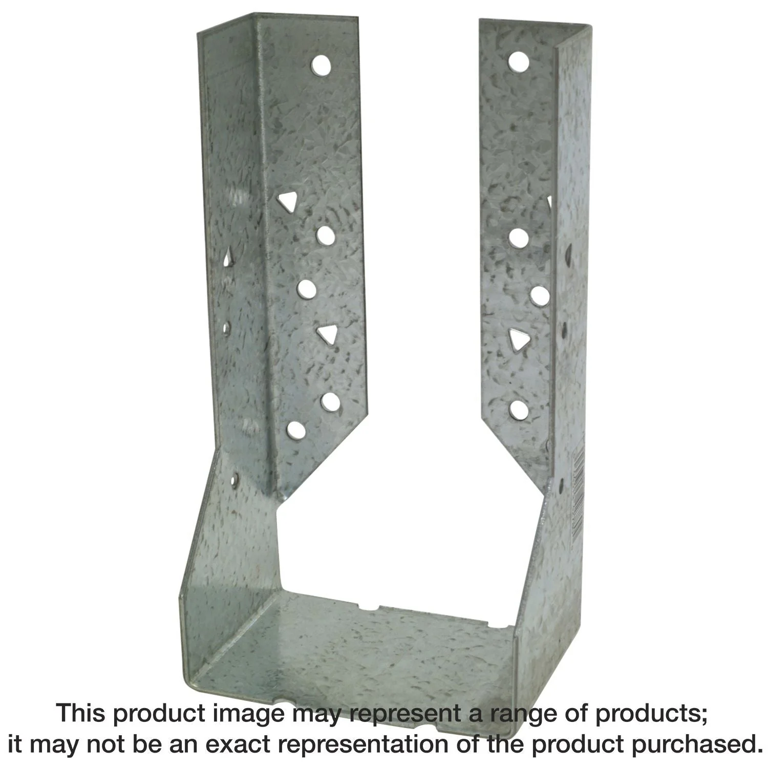 Simpson Strong-Tie HUC48 HUC Galvanized Face-Mount Concealed-Flange Joist Hanger for 4x8 - Image 1