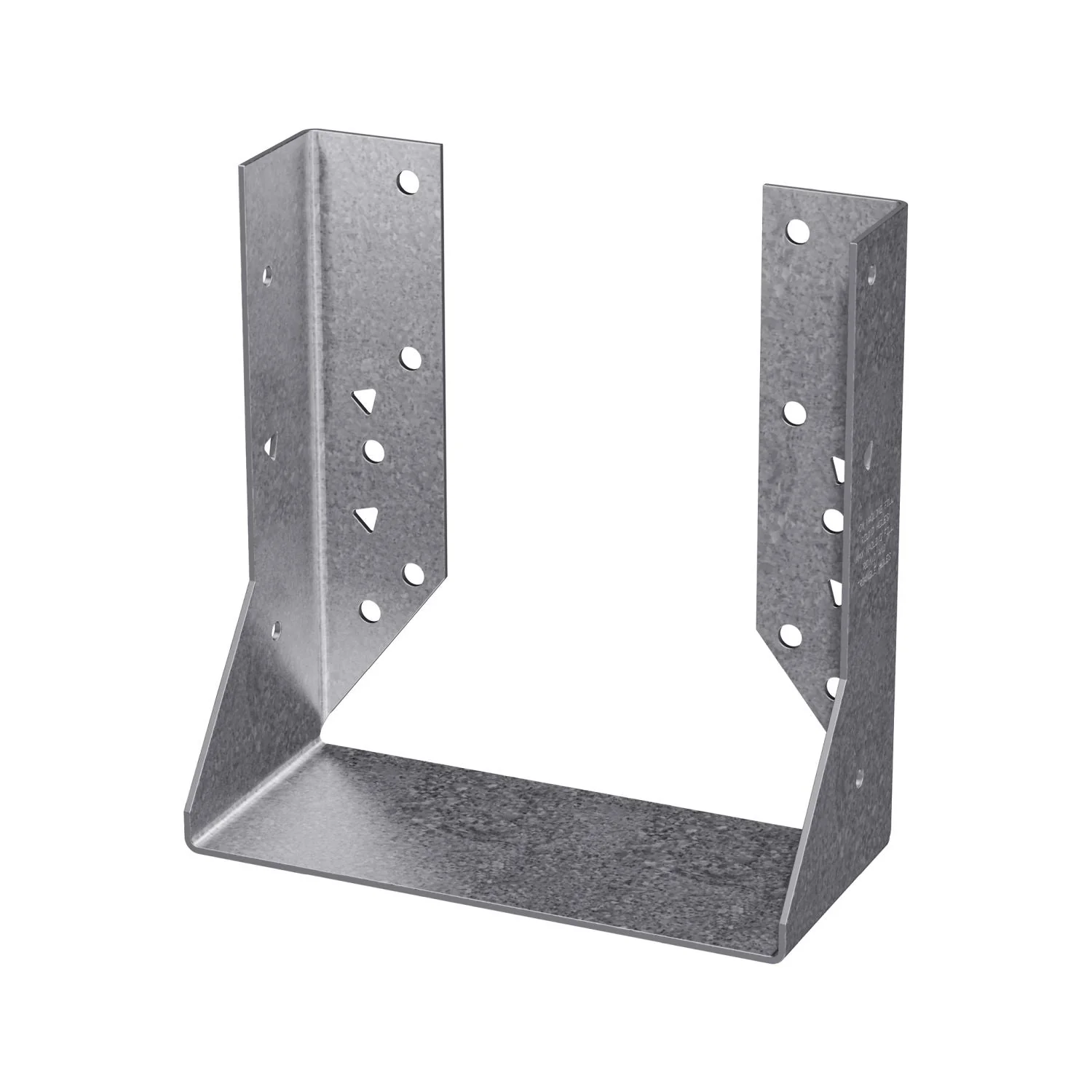 Simpson Strong-Tie HUC68 HUC Galvanized Face-Mount Concealed-Flange Joist Hanger for 6x8 - Image 3