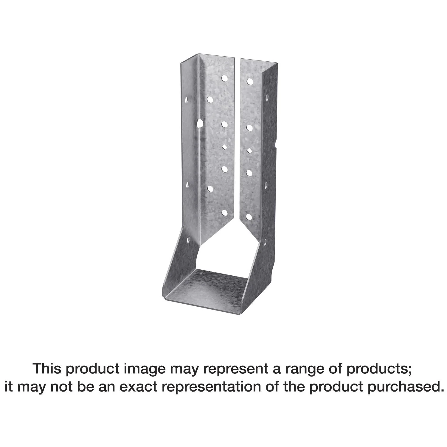 Simpson Strong-Tie HUCQ210-3Z-SDS HUCQ ZMAX Heavy Face-Mount Concealed-Flange Joist Hanger for Triple 2x10 w/ Screws - Image 1