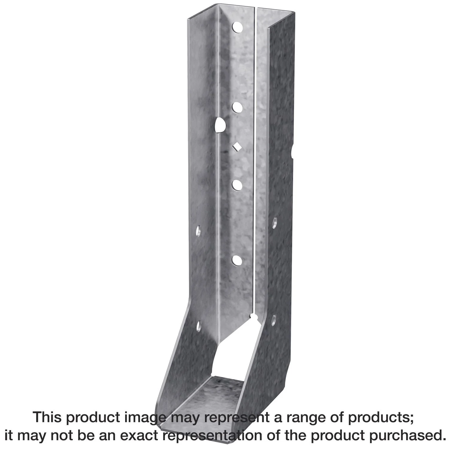 Simpson Strong-Tie HUCQ612-SDS HUCQ Heavy Face-Mount Concealed-Flange Joist Hanger for 6x12 with SDS Screws - Image 1