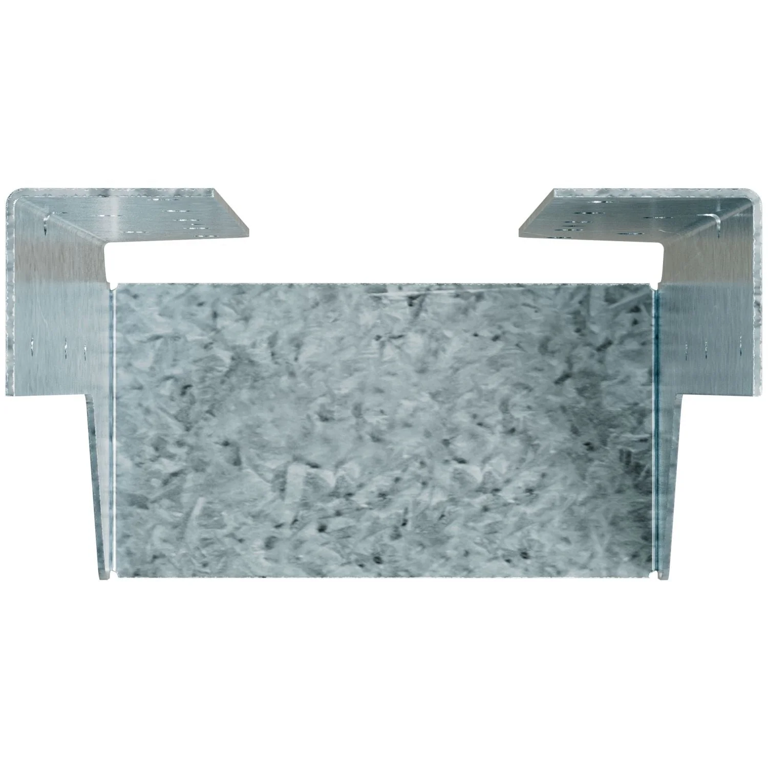 Simpson Strong-Tie HUCQ612Z-SDSG HUCQ ZMAX Heavy Face-Mount Concealed-Flange Joist Hanger for 6x12 w/ Screws - Image 3