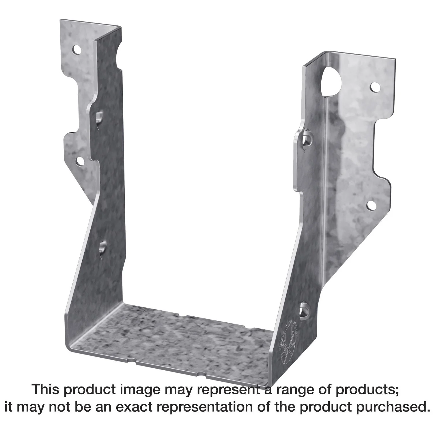 Simpson Strong-Tie HUS26-2 HUS Galvanized Face-Mount Joist Hanger for Double 2x6 - Image 1