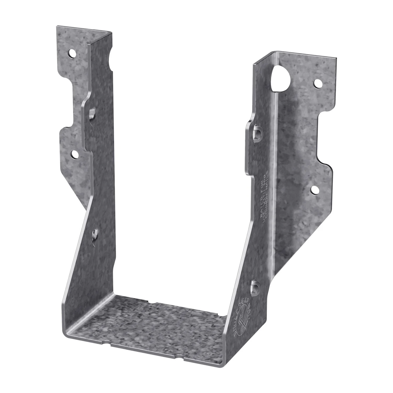 Simpson Strong-Tie HUS26-2 HUS Galvanized Face-Mount Joist Hanger for Double 2x6 - Image 3