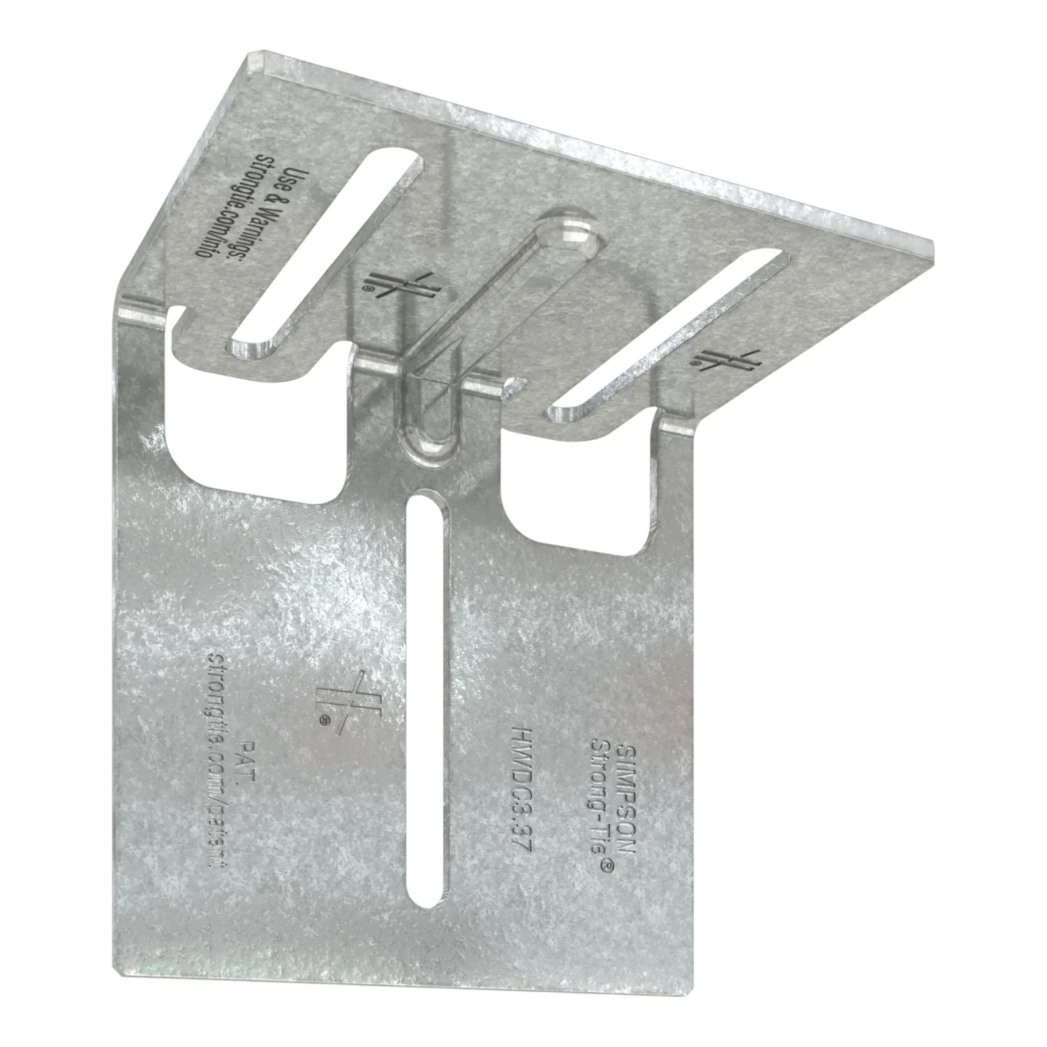 Simpson Strong-Tie HWDC3.37-KT25 HWDC 3-3/8-in. Head-of-Wall Drift-Clip Connector, 25-Pack - Image 2