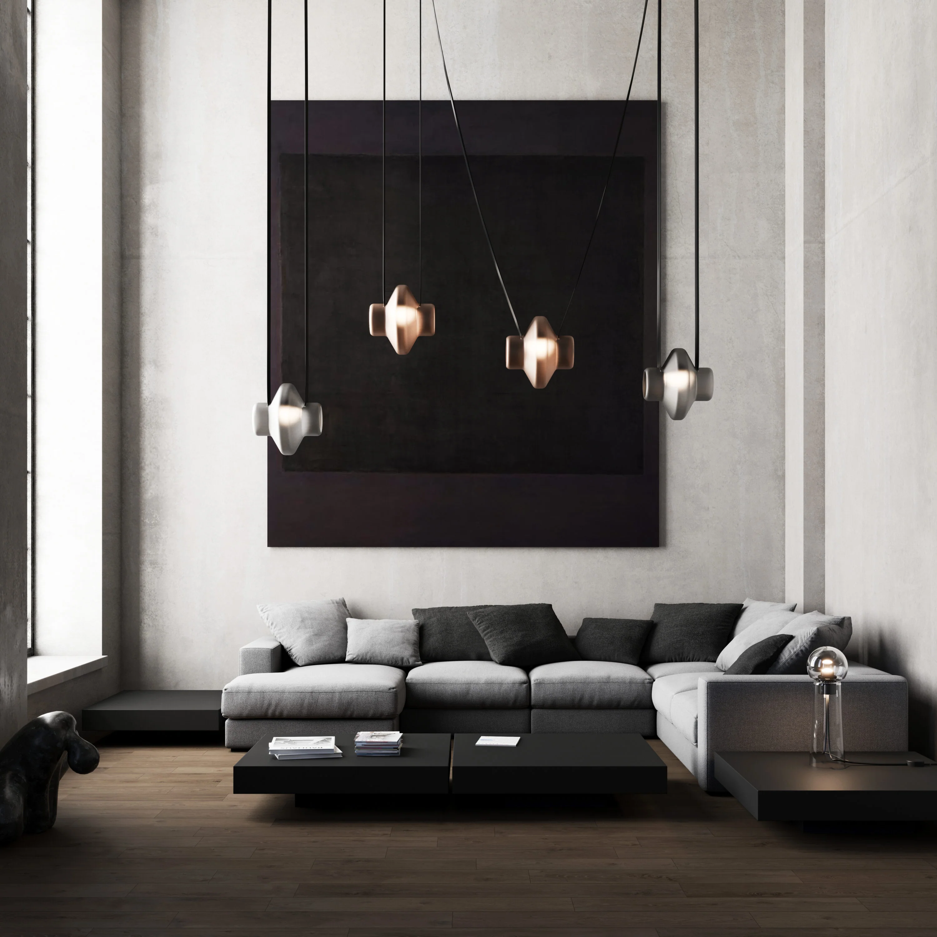 ETAT-DES-LIEUX-1C LIGHTING BY DARMES - $4,250.00 - Image 2