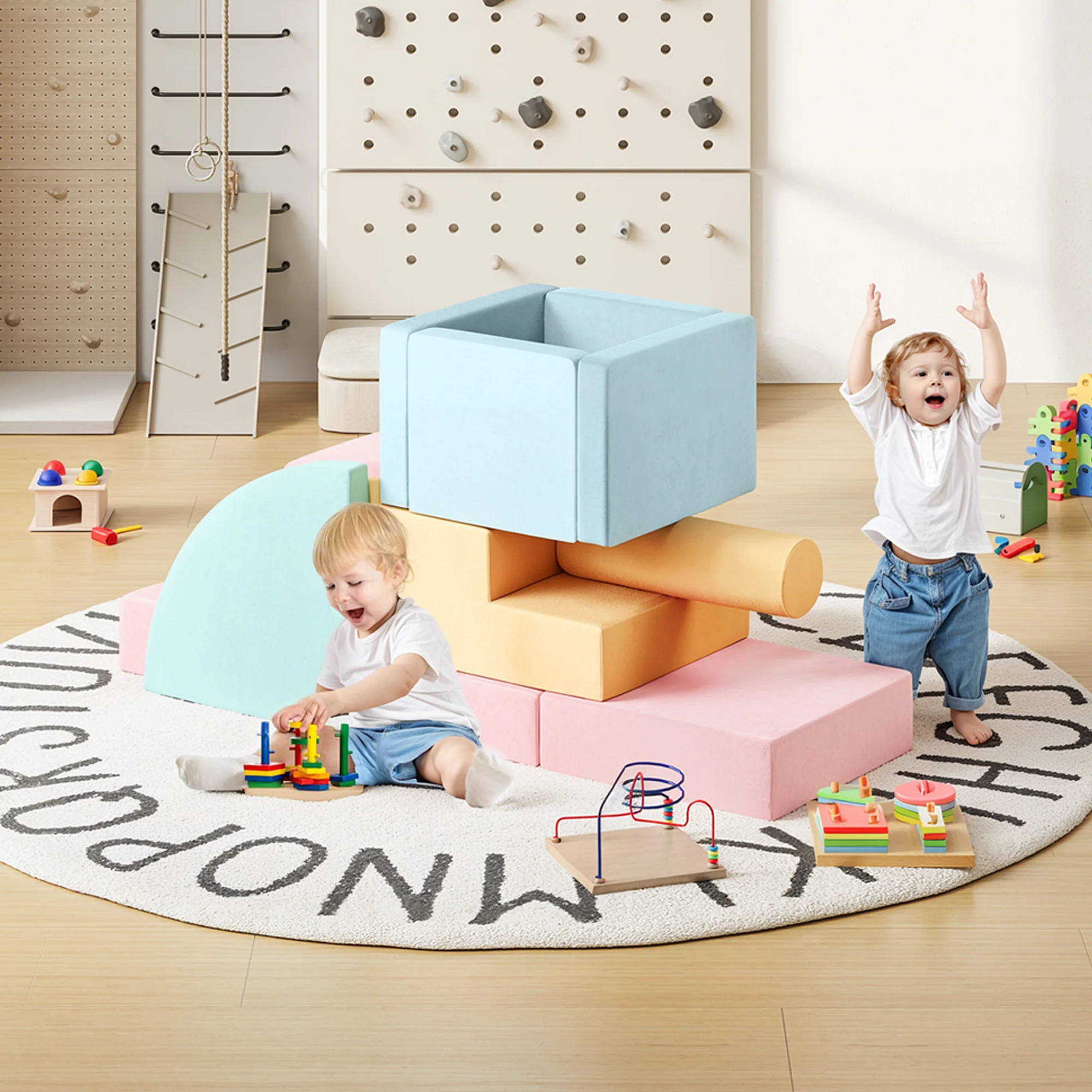 Advwin Foam Building Blocks for Kids 12 Pcs - Image 1