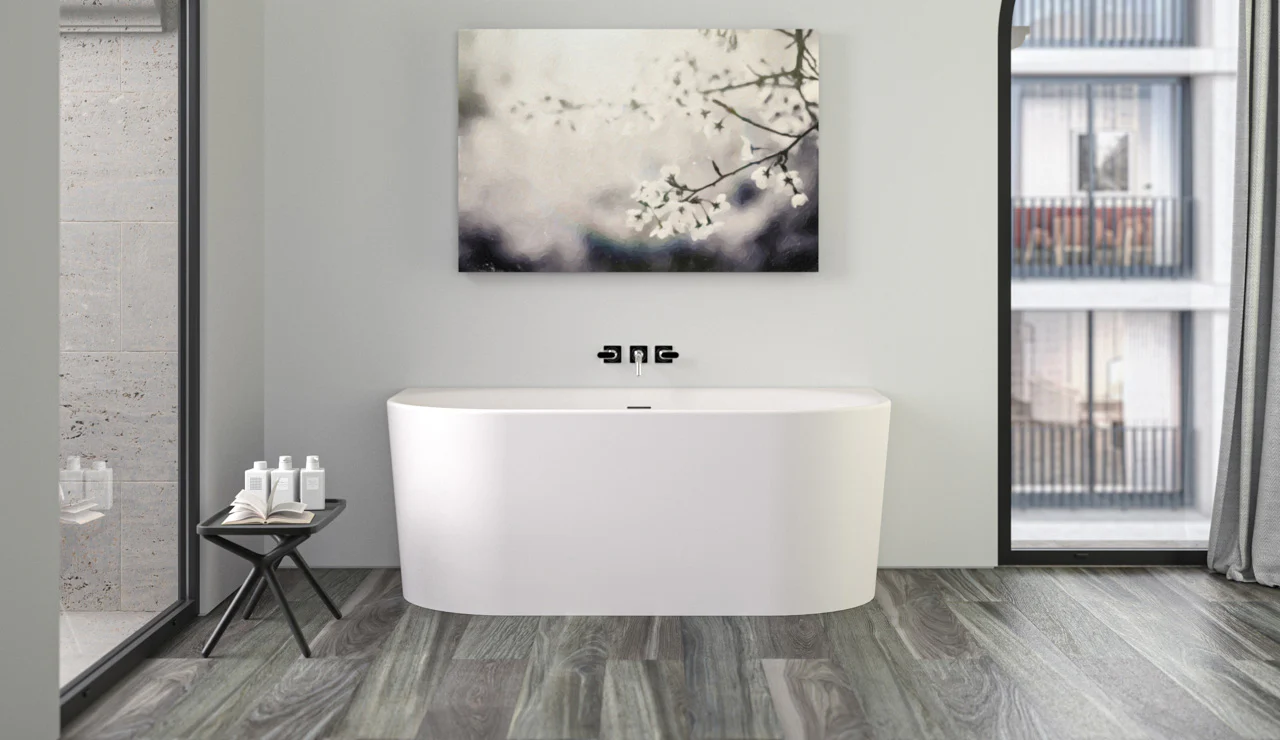 FRESH XS WALL ACRYLIC BATH TUB | PIETRA CASA BRAND | $8,215.02 - Image 2