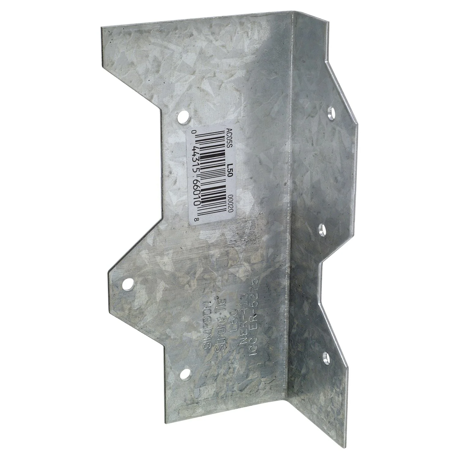 Simpson Strong-Tie L50 5-in. 16-Gauge Galvanized Reinforcing L Angle - Image 2