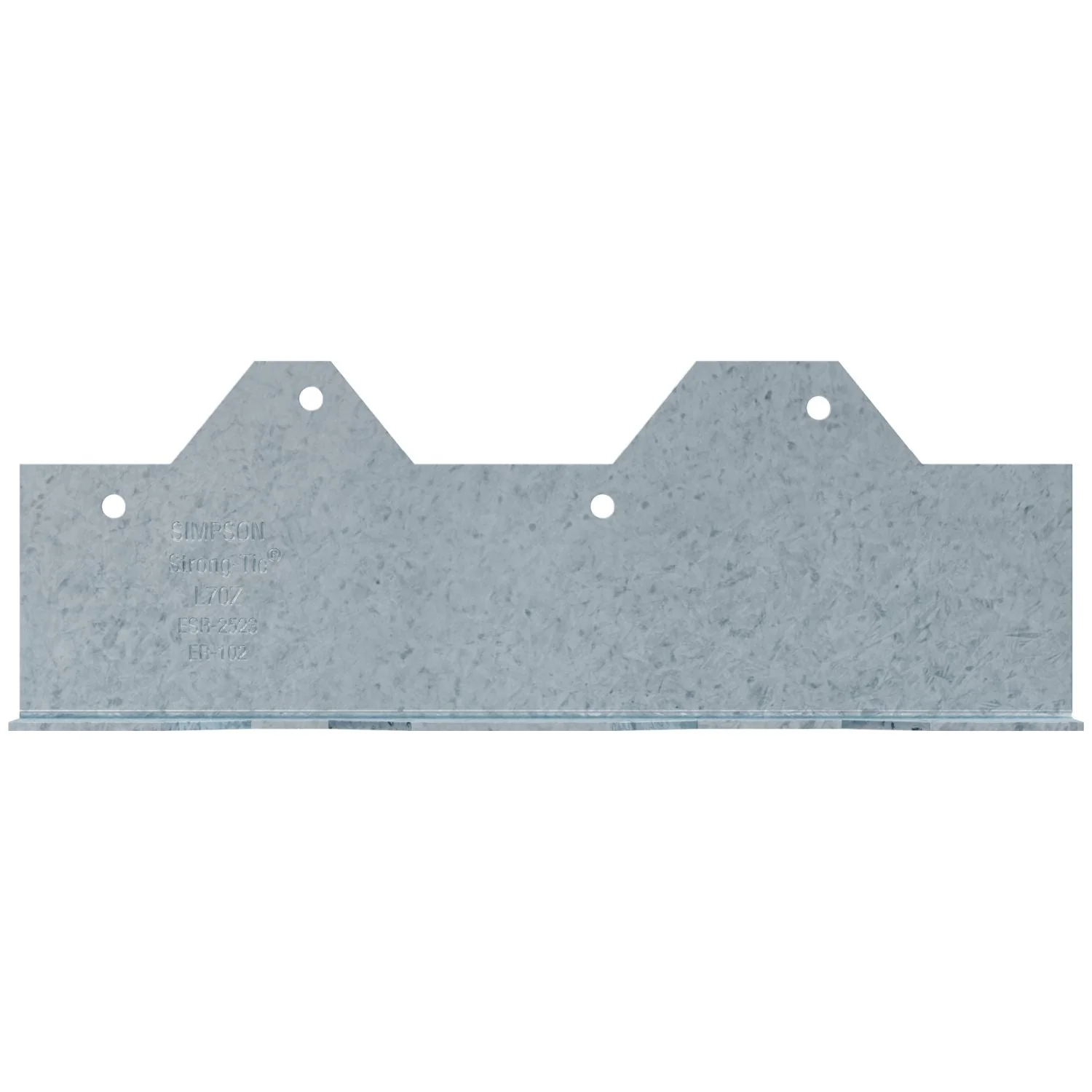 Simpson Strong-Tie 7-in. 16-Gauge ZMAX Galvanized Reinforcing L Angle (L70Z) - Image 2