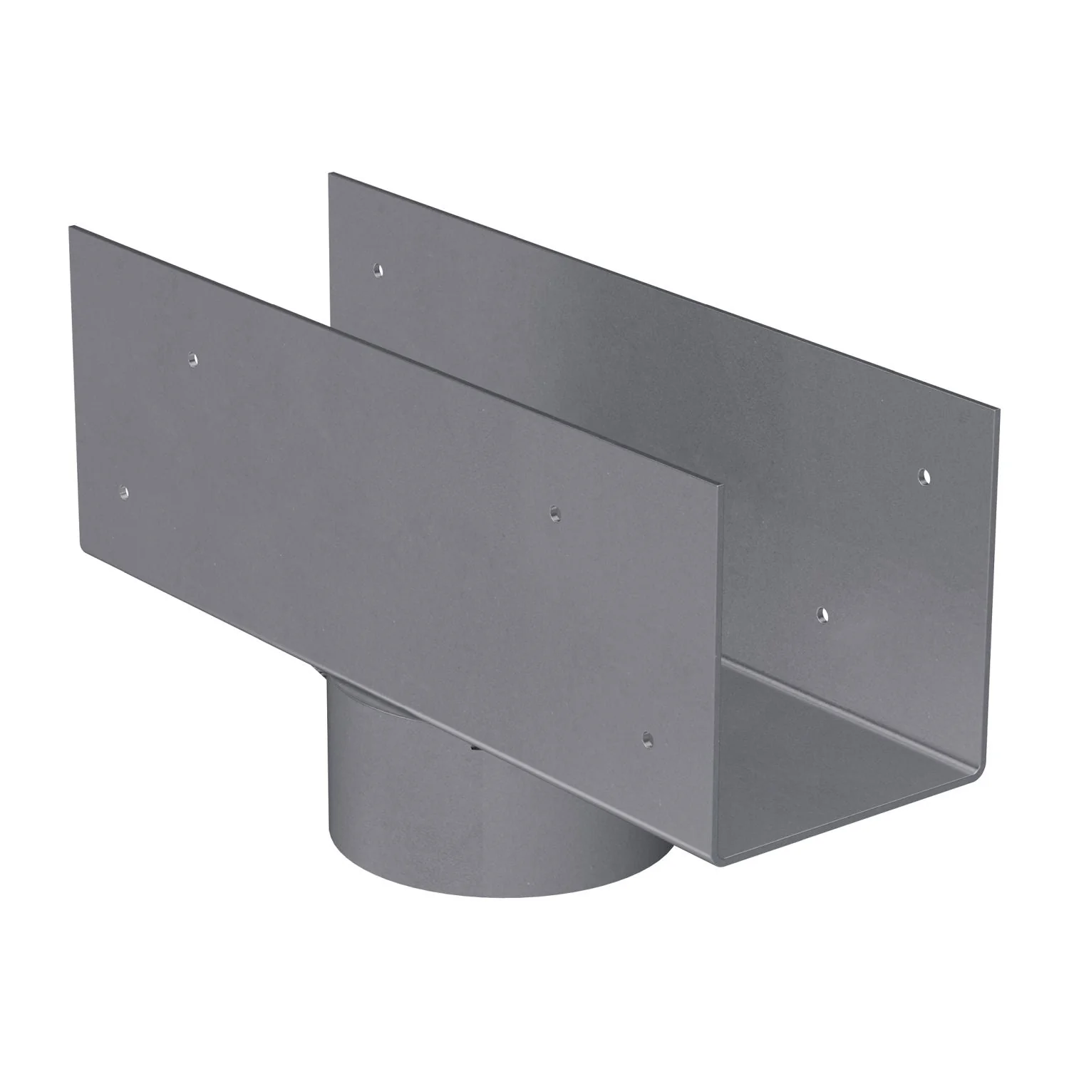 Simpson Strong-Tie LCC3.5-3.5 LCC 3-5/8-in. Column Cap for 3-1/2-in. Outside Diameter Lally Column - Image 3