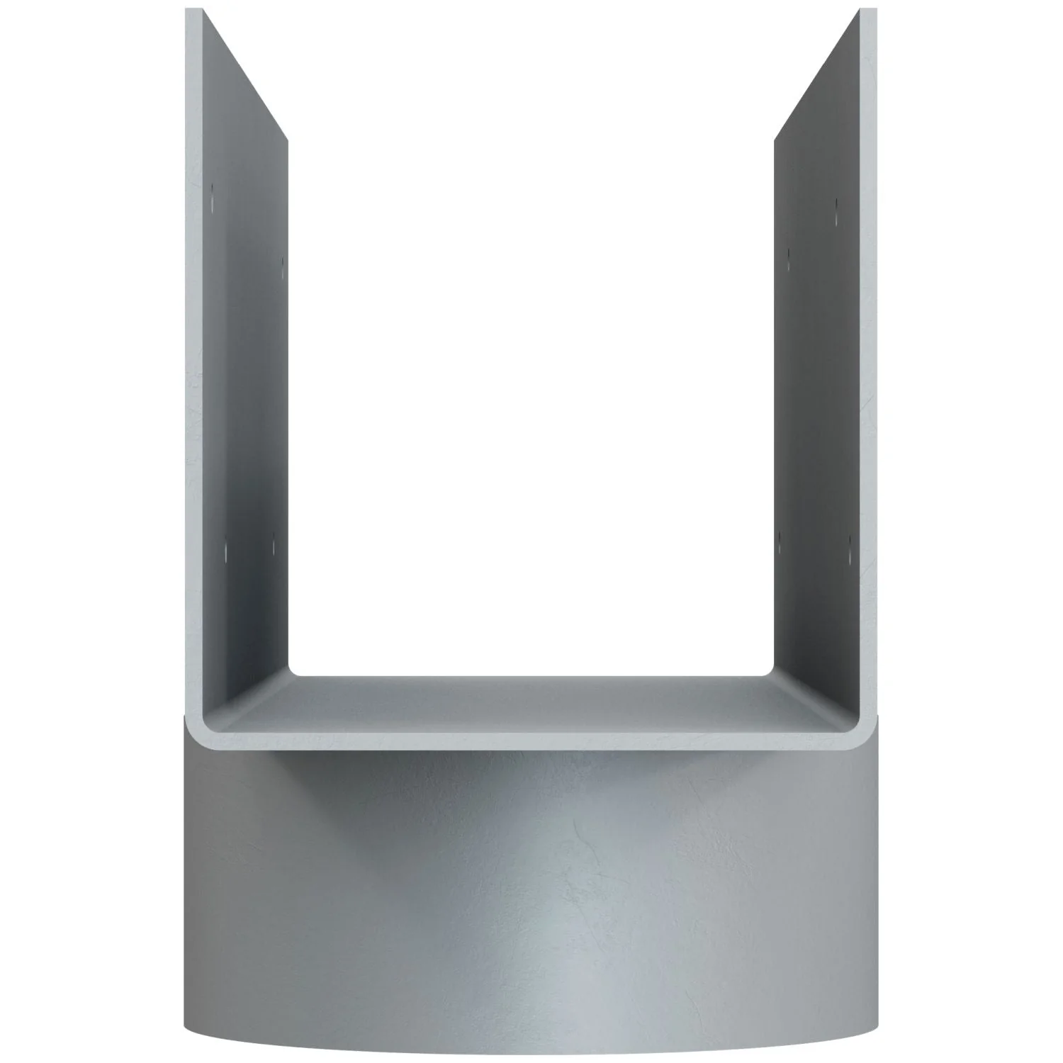 Simpson Strong-Tie LCC3.5-4 LCC 3-5/8-in. Column Cap for 4-in. Outside Diameter Lally Column - Image 3
