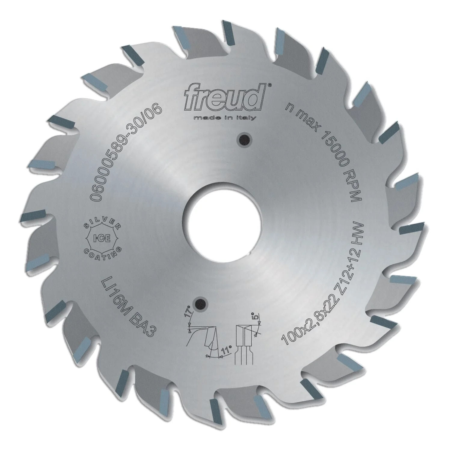 Freud LI16MBA3 100mm Split Scoring Saw Blade - Image 1