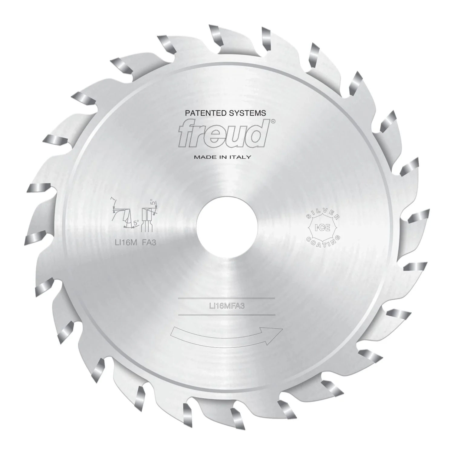 Freud LI16MFA3 125mm Split Scoring Saw Blade - Image 1