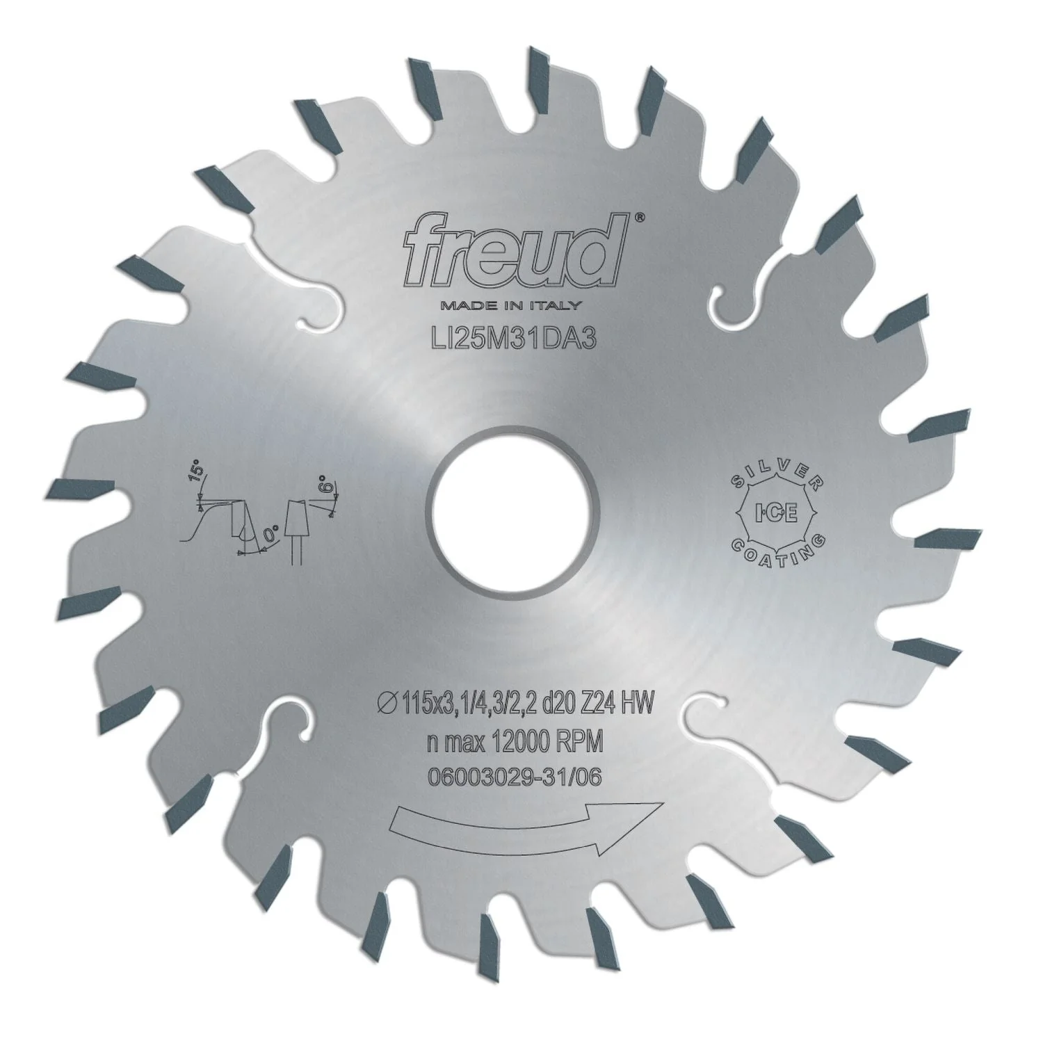 Freud LI25M43LH3 160mm Conical Scoring Saw Blade - Image 1