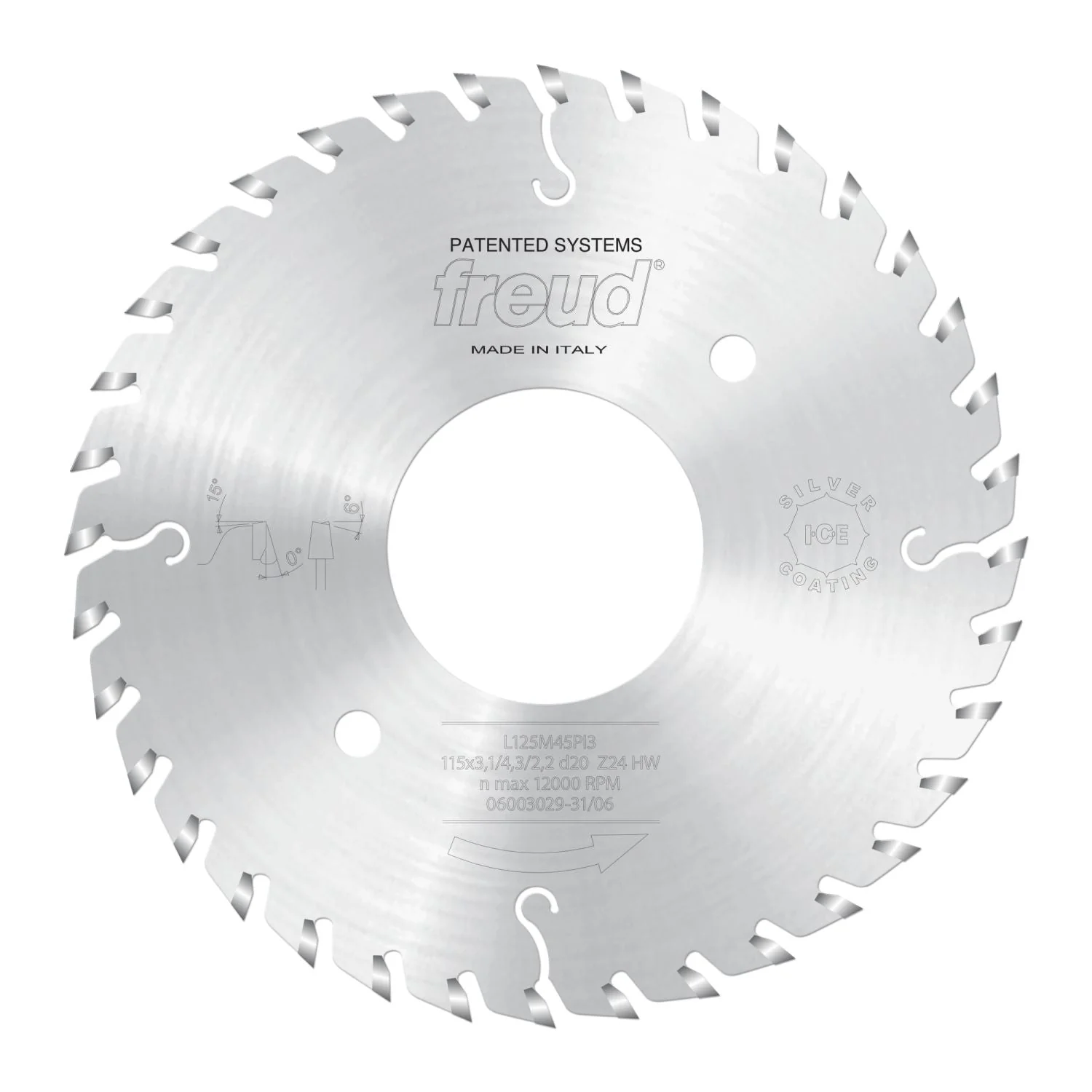 Freud LI25M45PI3 200mm Conical Scoring Saw Blade - Image 1